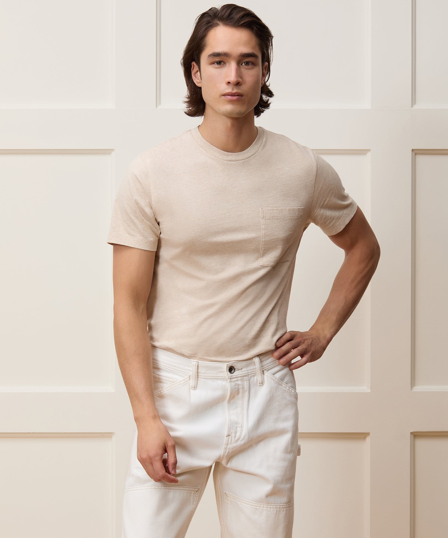 Portuguese Premium Jersey Pocket Tee - Image 2