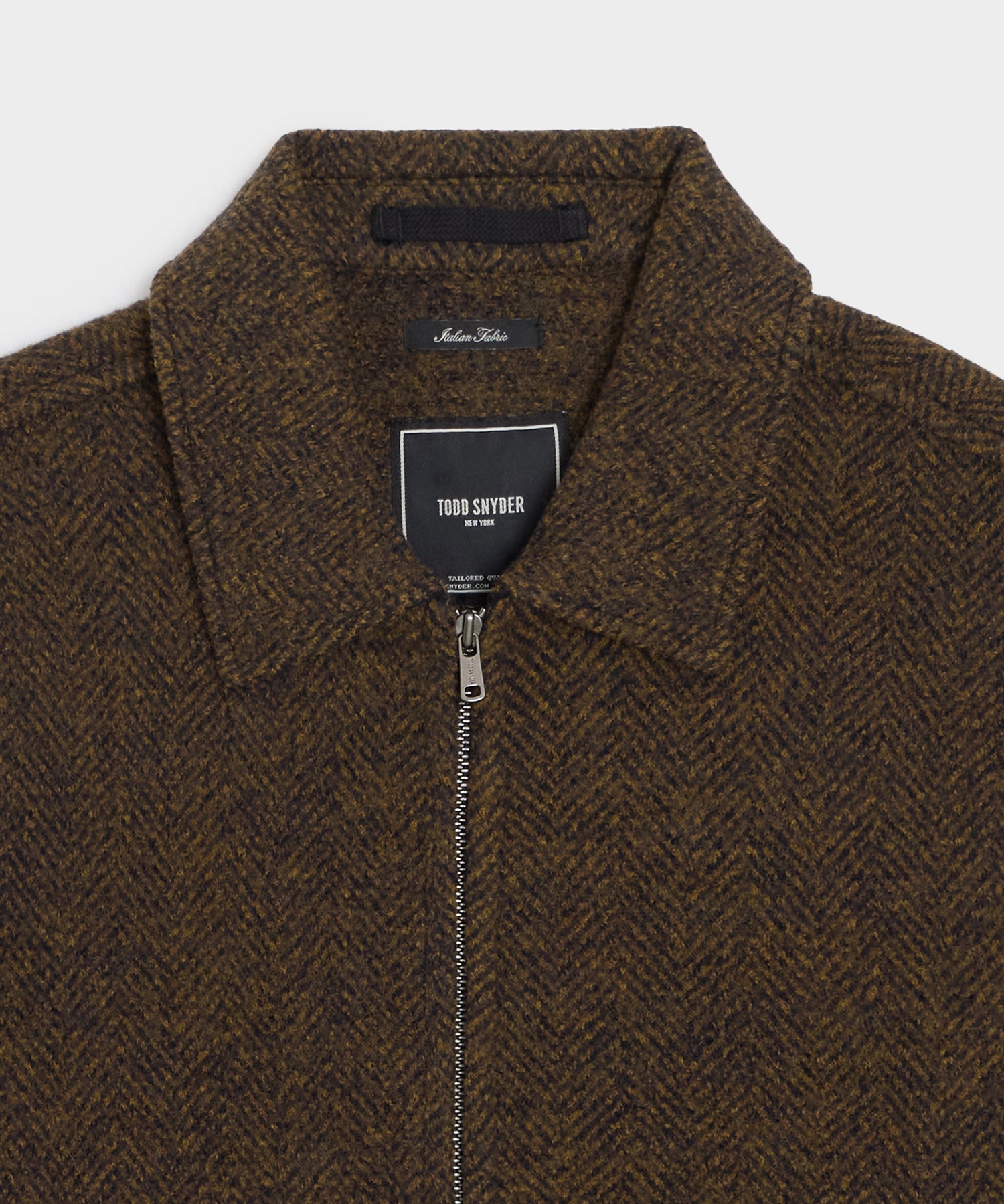 Italian Boiled Wool Aviator Jacket - Image 6