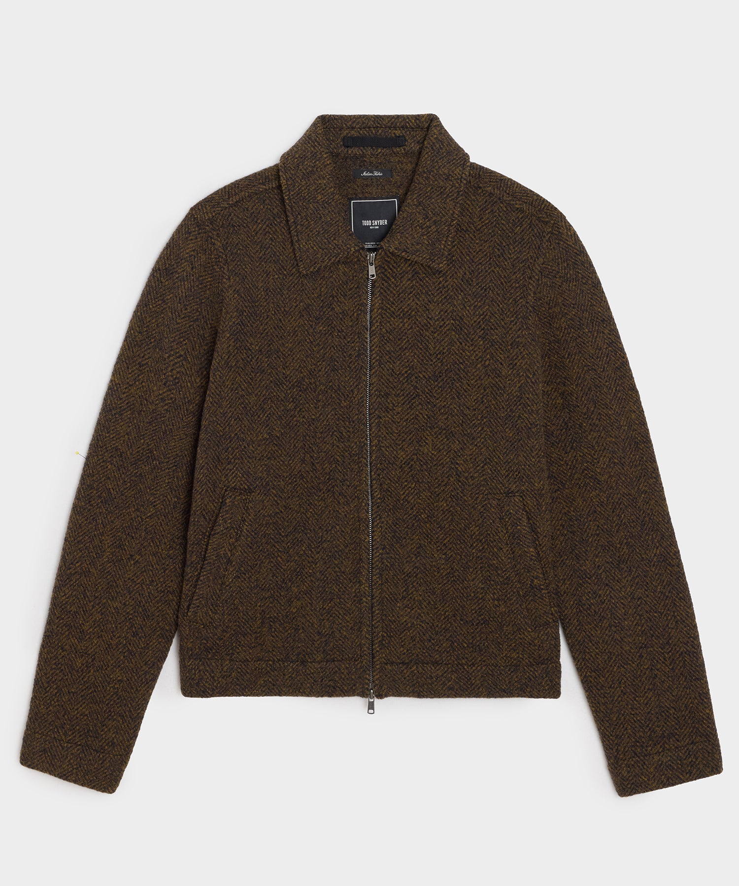Italian Boiled Wool Aviator Jacket