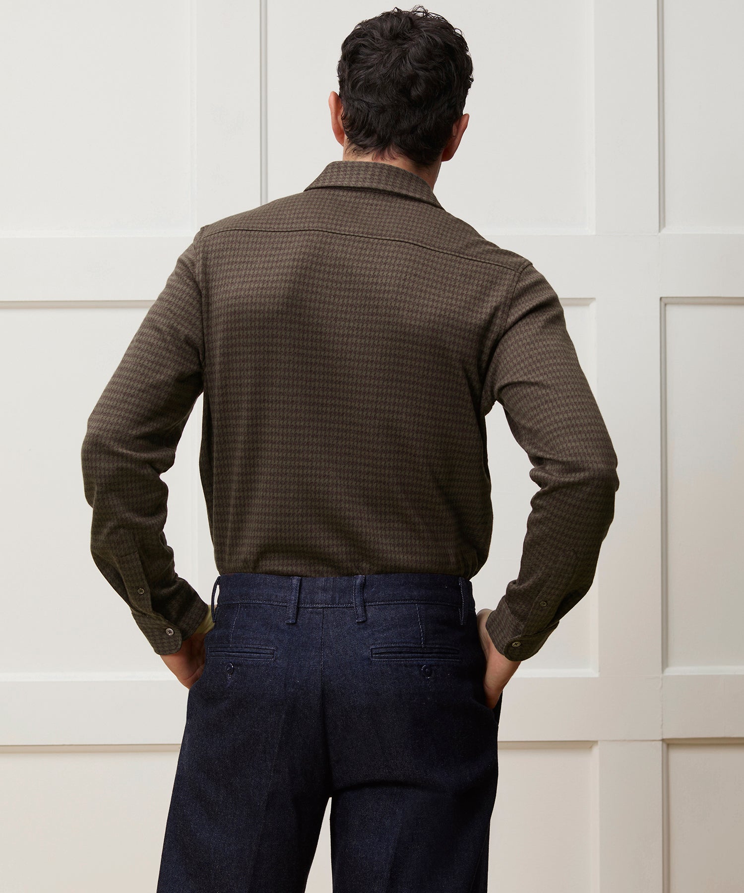 Knit Cotton Dress Shirt - Image 4