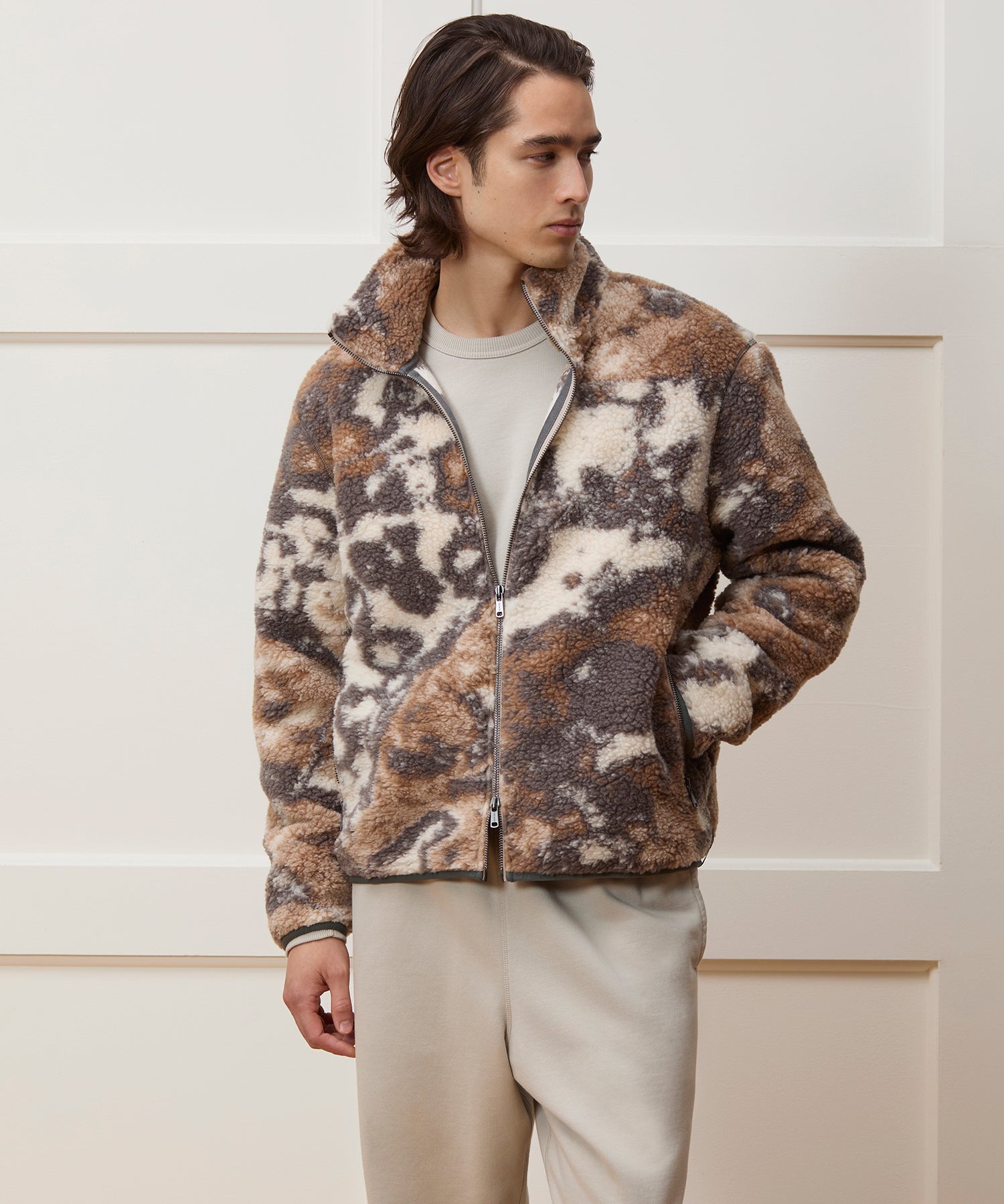 Sherpa Fleece Jacket - Image 2