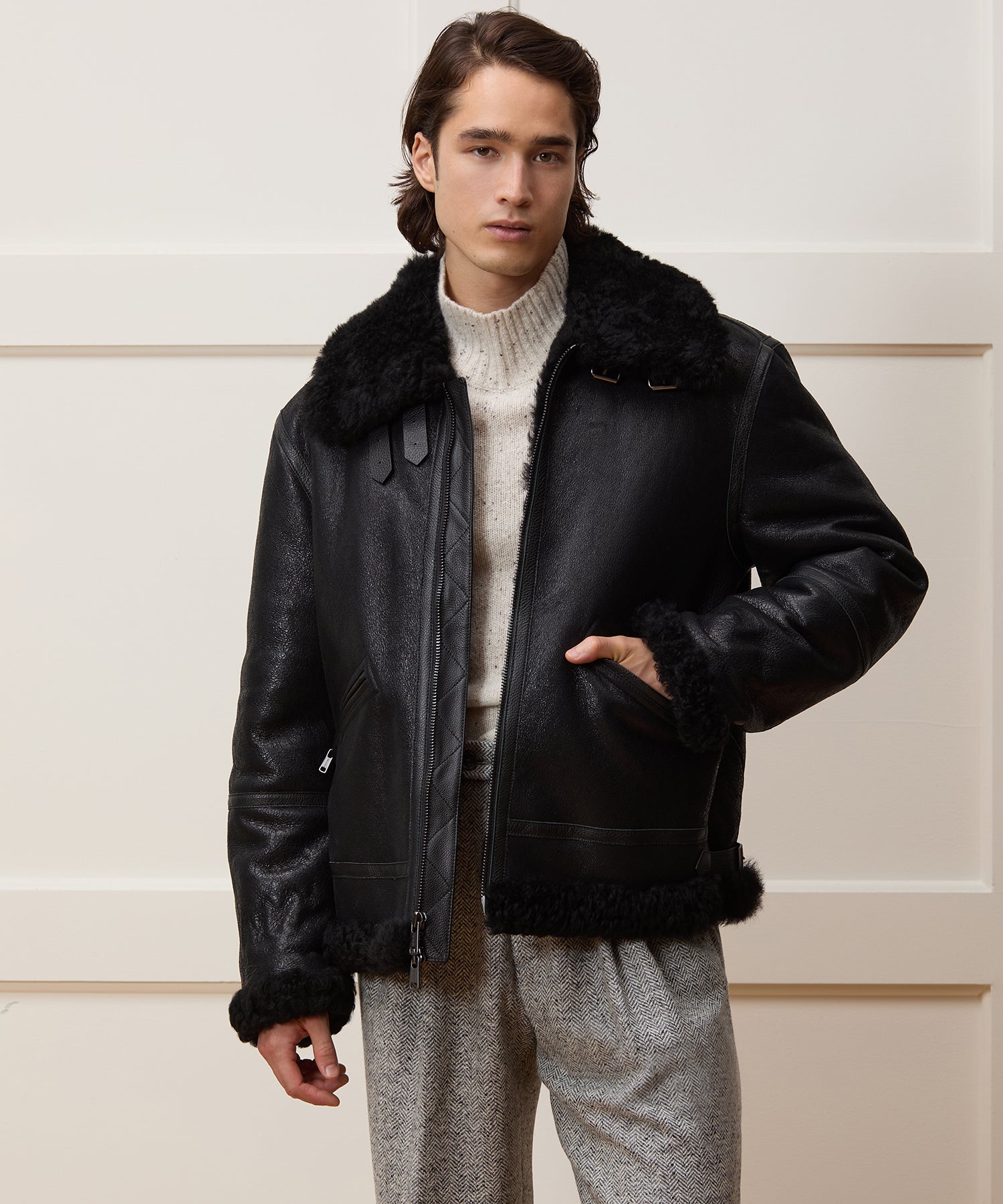 Shearling Aviator - Image 2