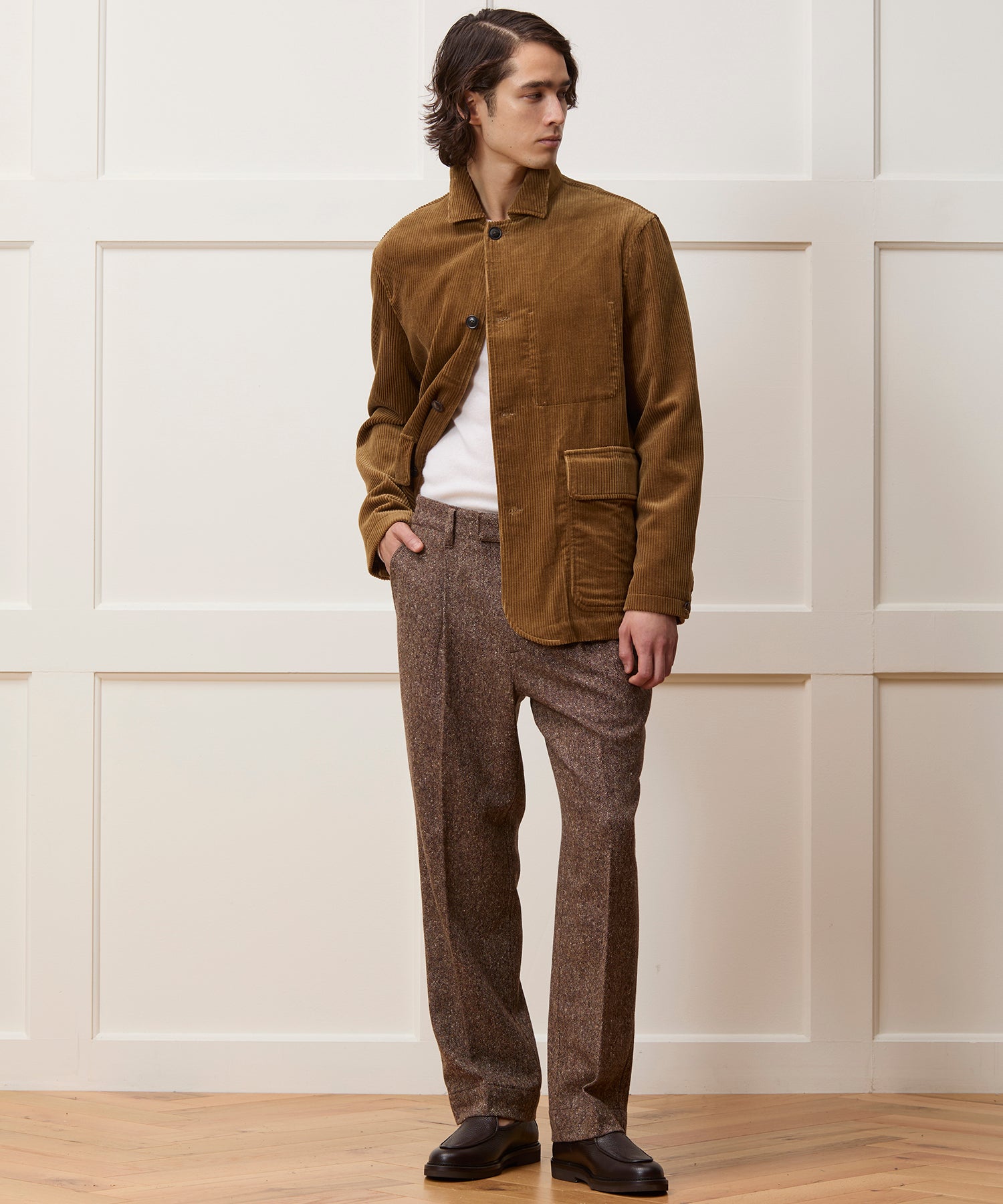 Relaxed Italian Corduroy Walking Jacket - Image 5