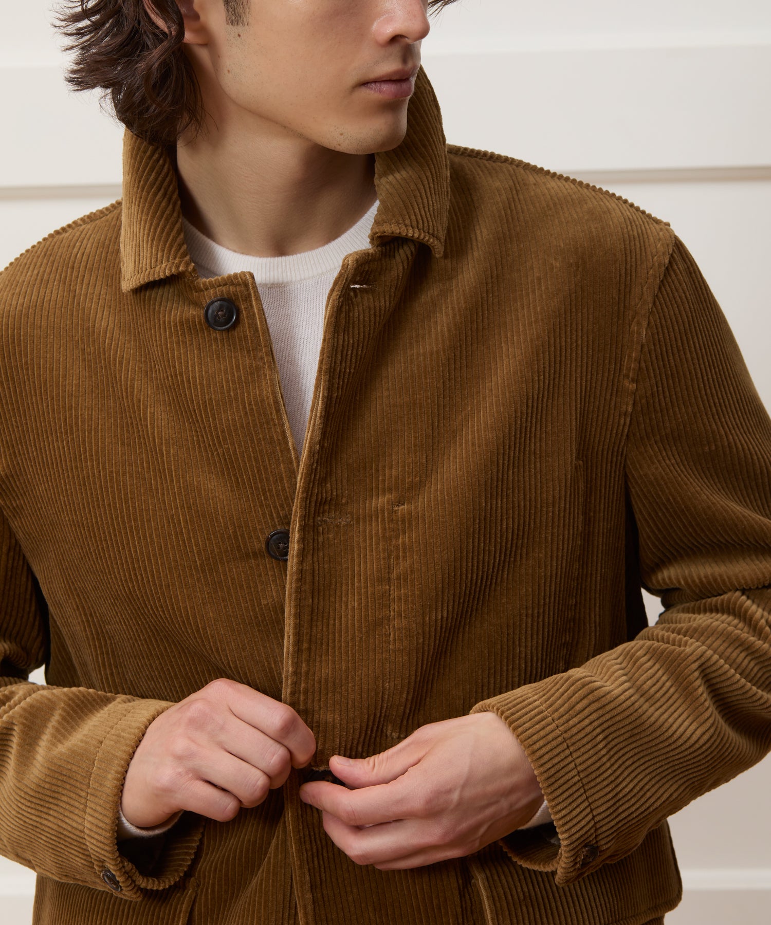 Relaxed Italian Corduroy Walking Jacket - Image 4