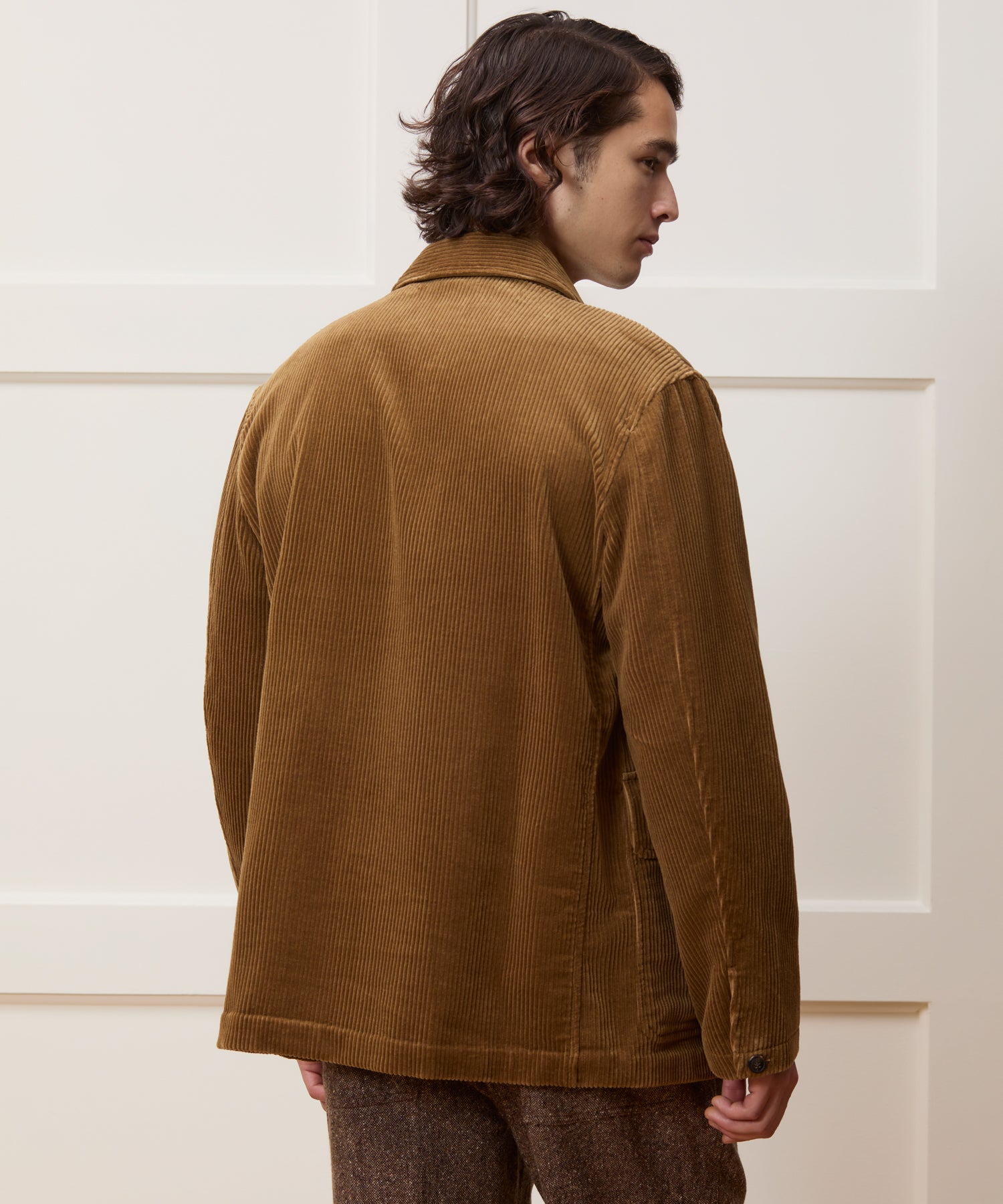 Relaxed Italian Corduroy Walking Jacket - Image 3