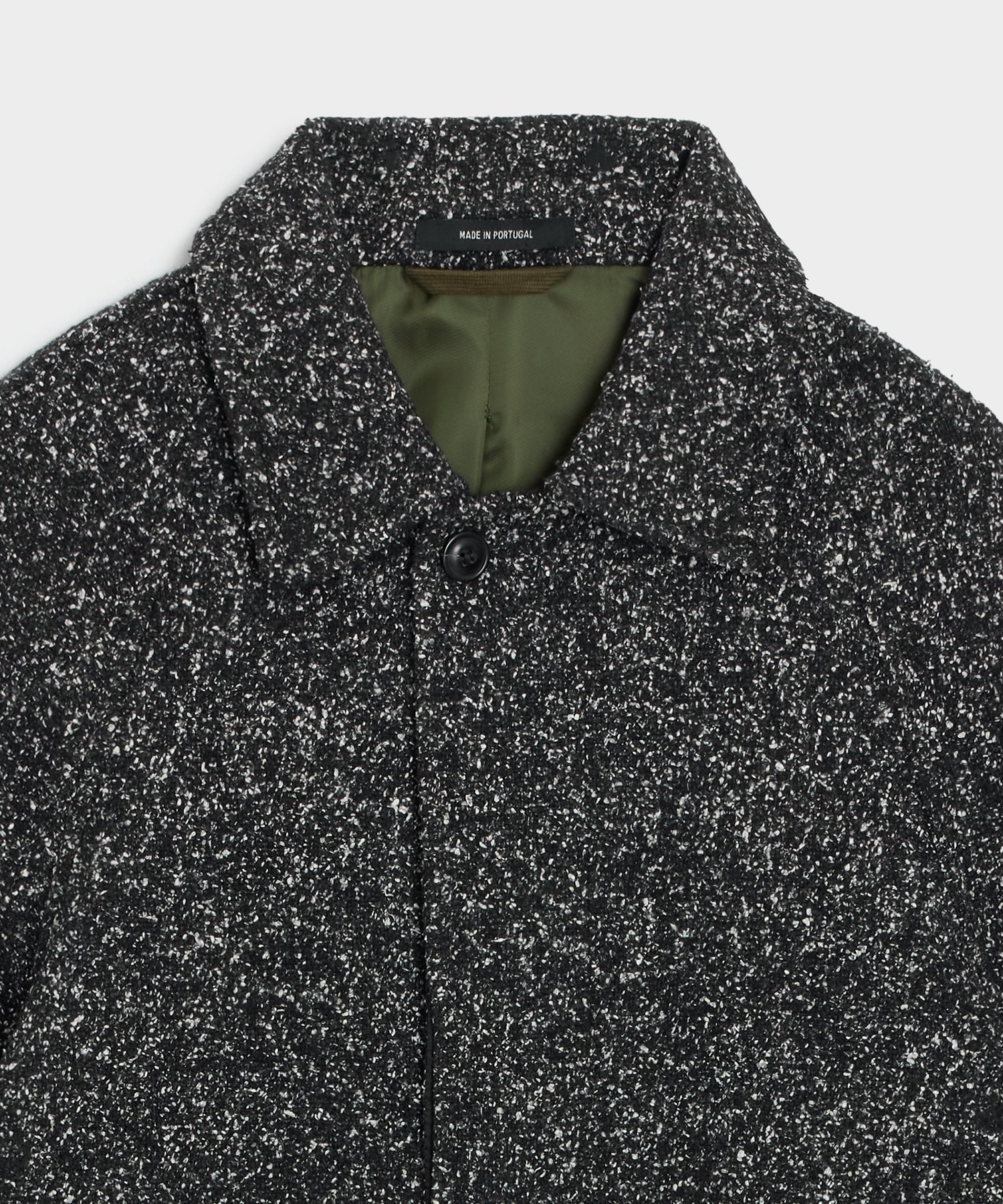 Italian Wool-Silk Belted Topcoat - Image 6
