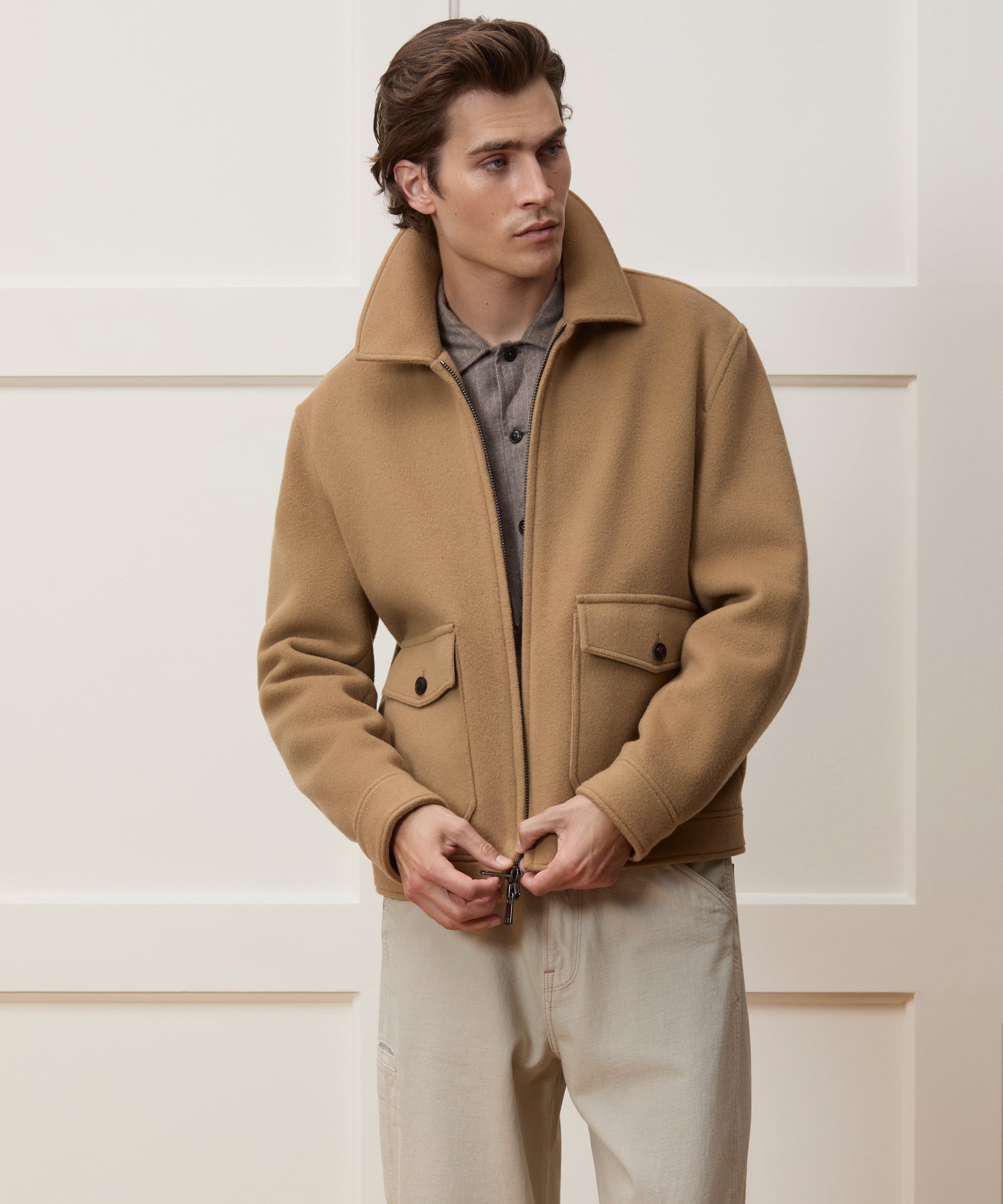 Italian Wool-Cashmere Jacket - Image 2