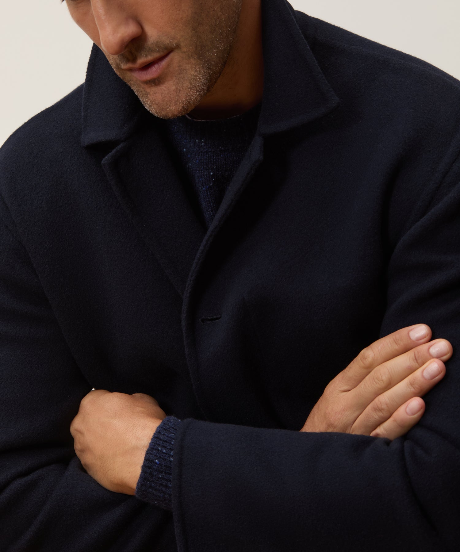 Relaxed Italian Cashmere Walking Jacket - Image 3