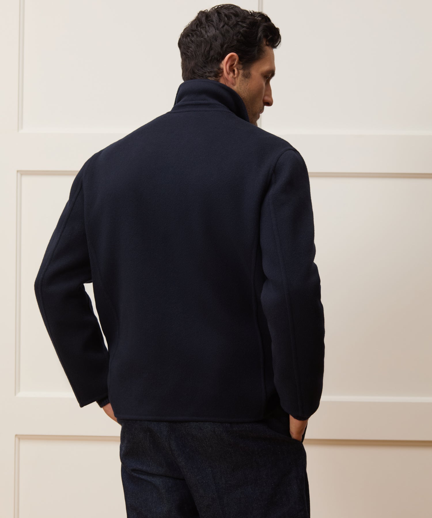 Relaxed Italian Cashmere Walking Jacket - Image 4
