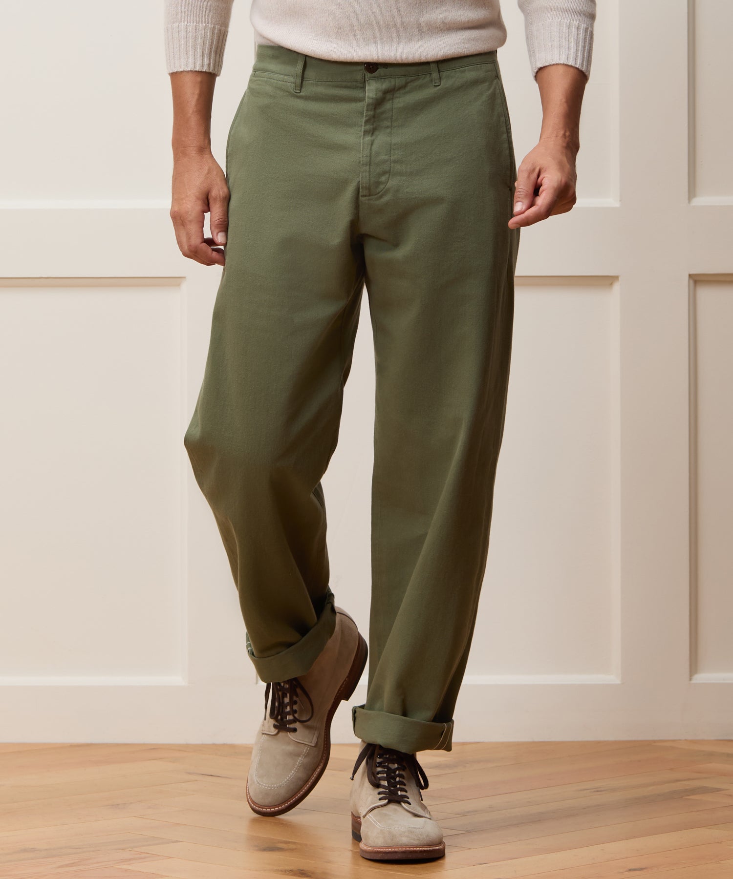 Relaxed Fit Japanese Selvedge Chino - Image 2
