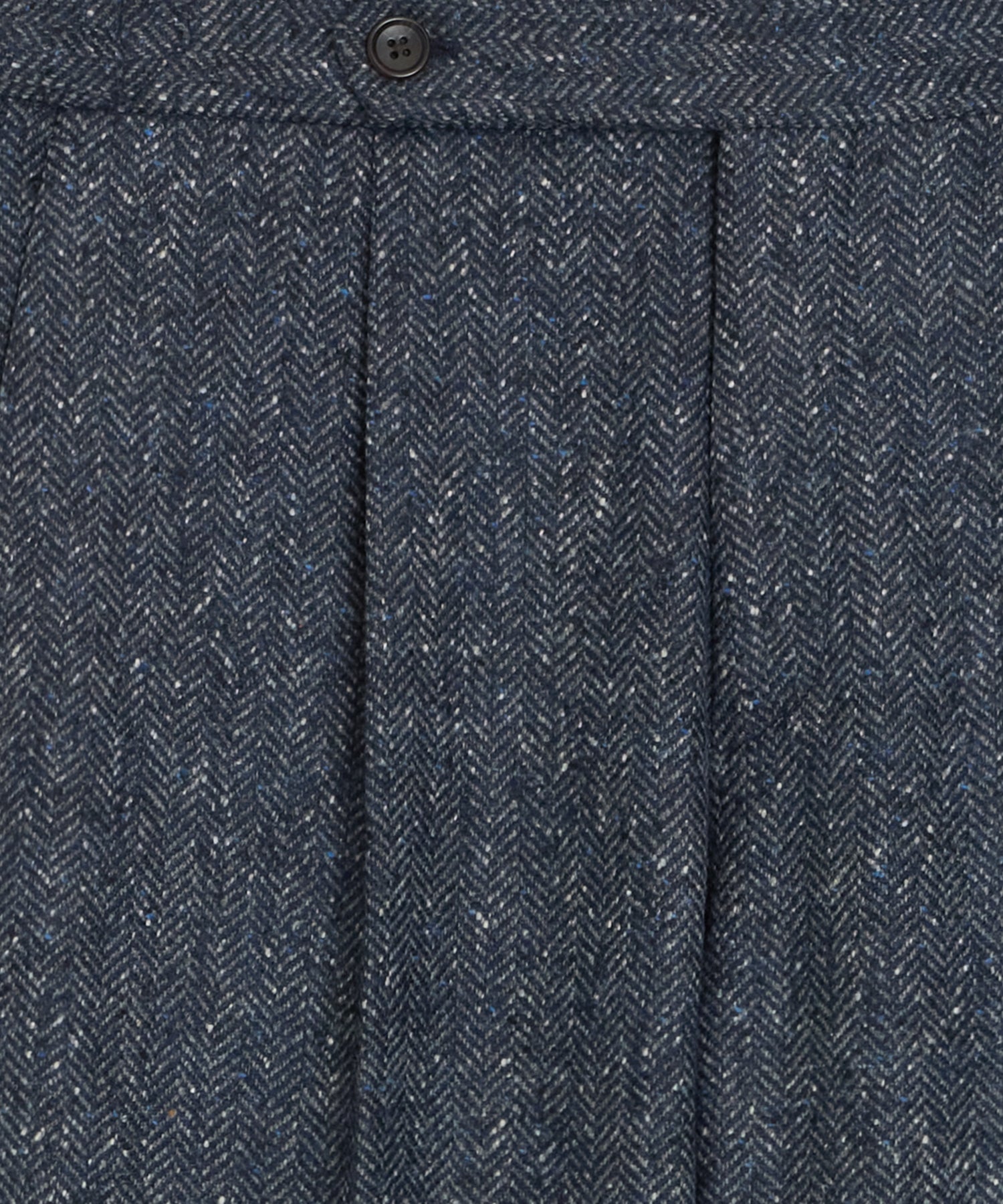 Italian Donegal Herringbone Side Tab Trouser - Image 6