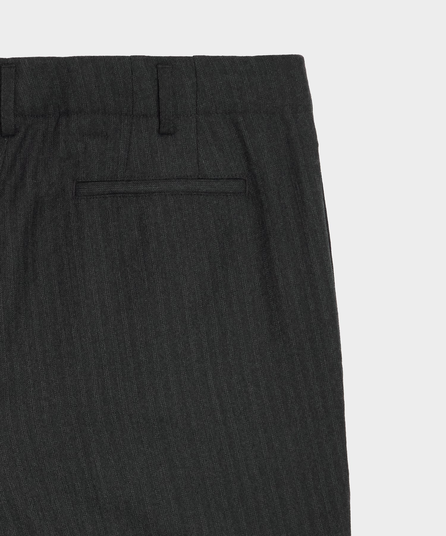 Italian Flannel Striped Hollywood Trouser - Image 7