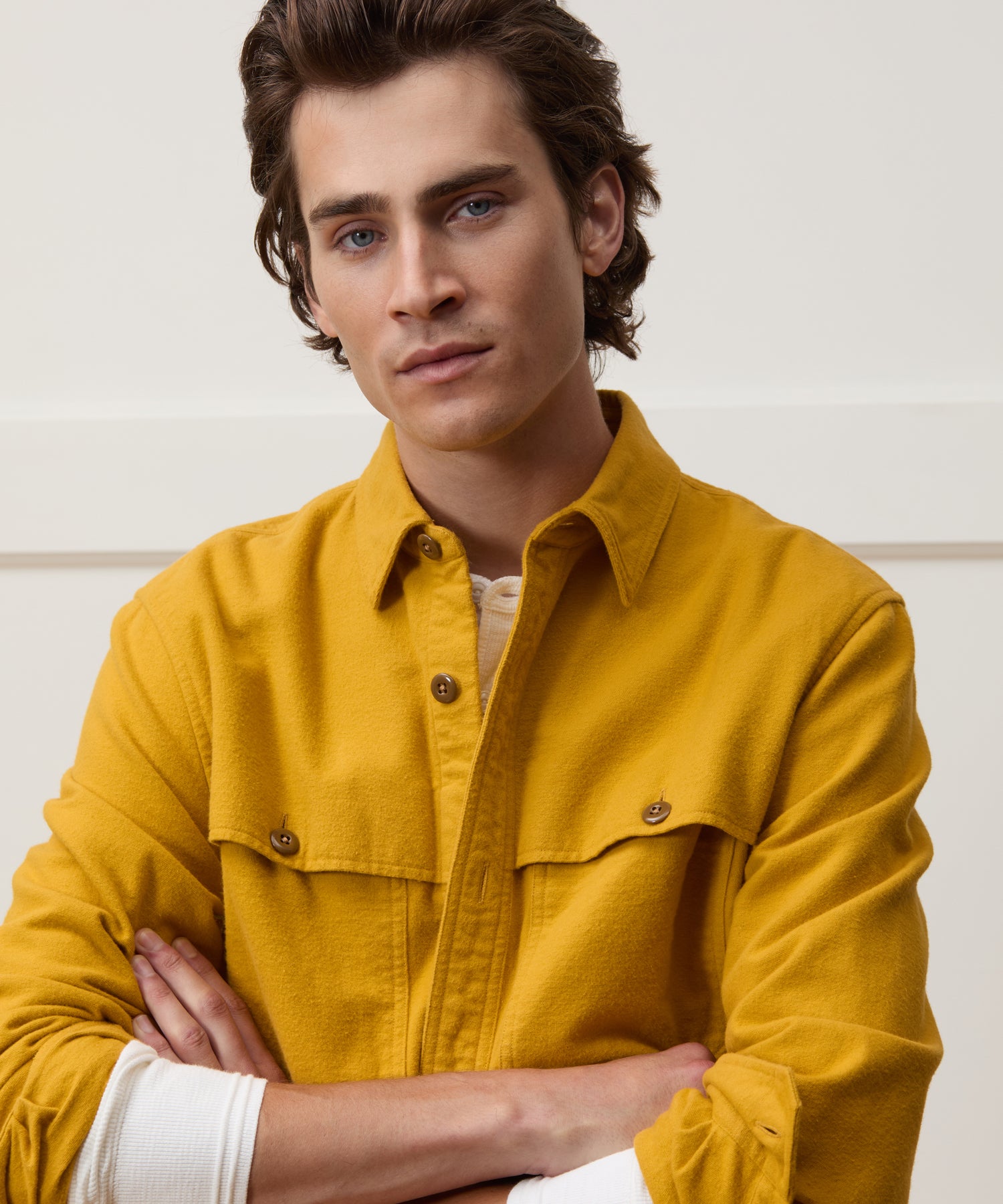 Chamois Cape Shirt - Image 3