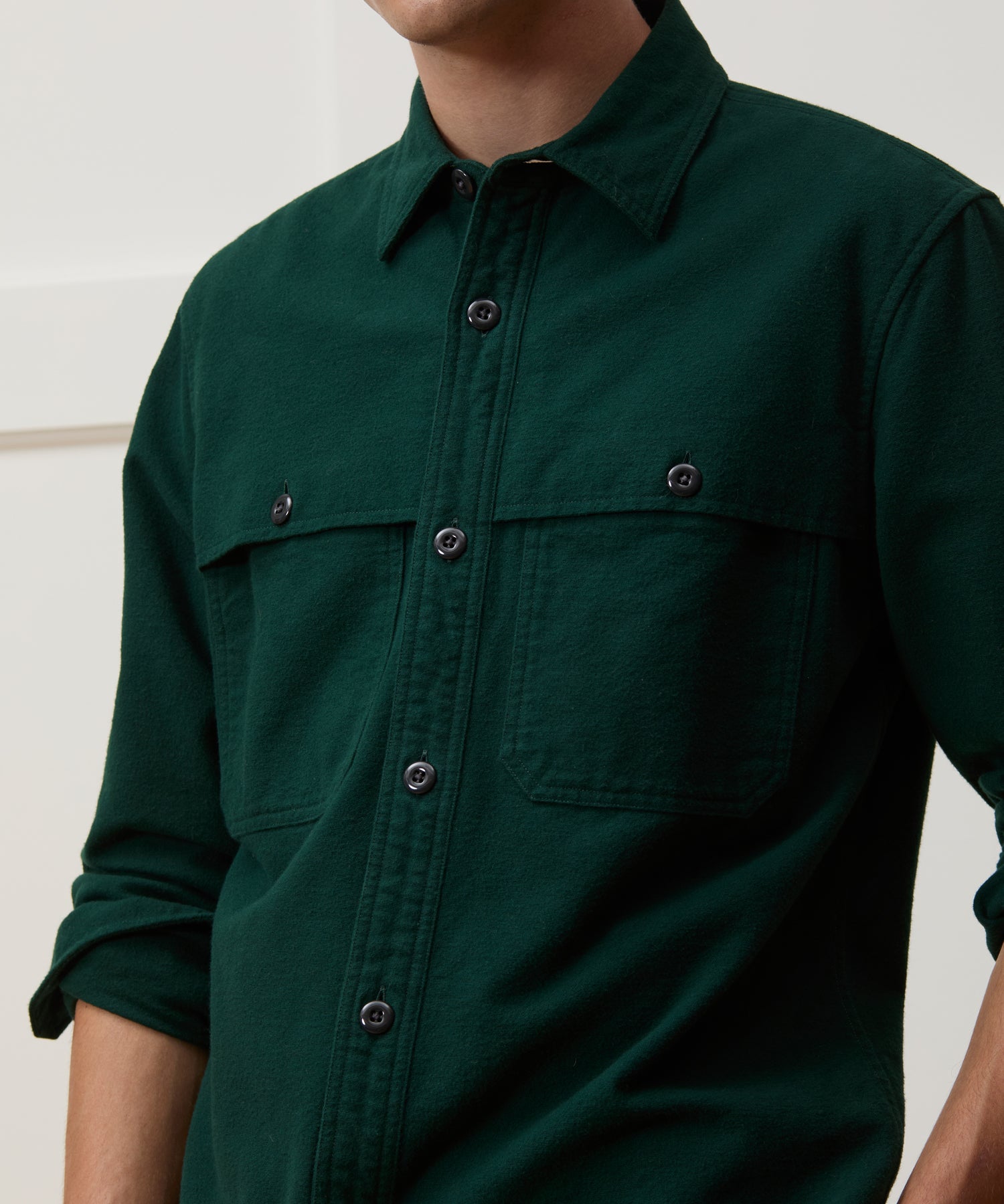 Chamois Cape Shirt - Image 3