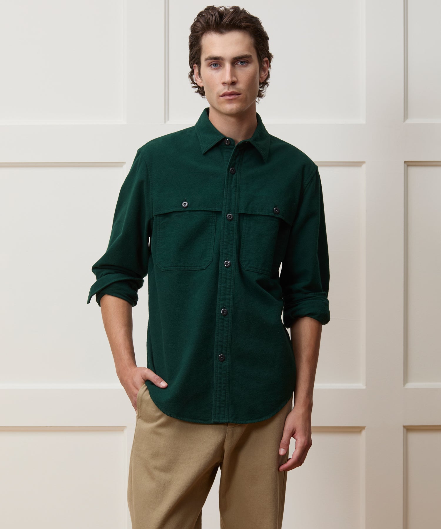 Chamois Cape Shirt - Image 2