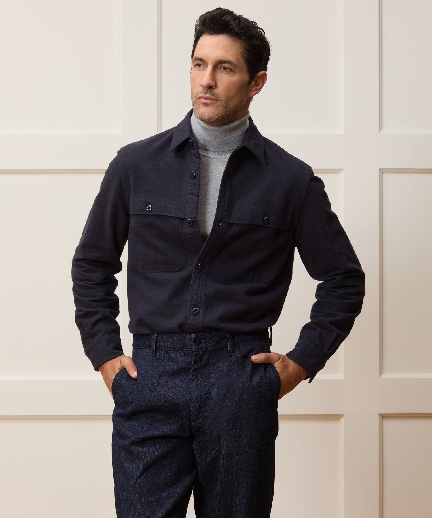 Chamois Cape Shirt - Image 2