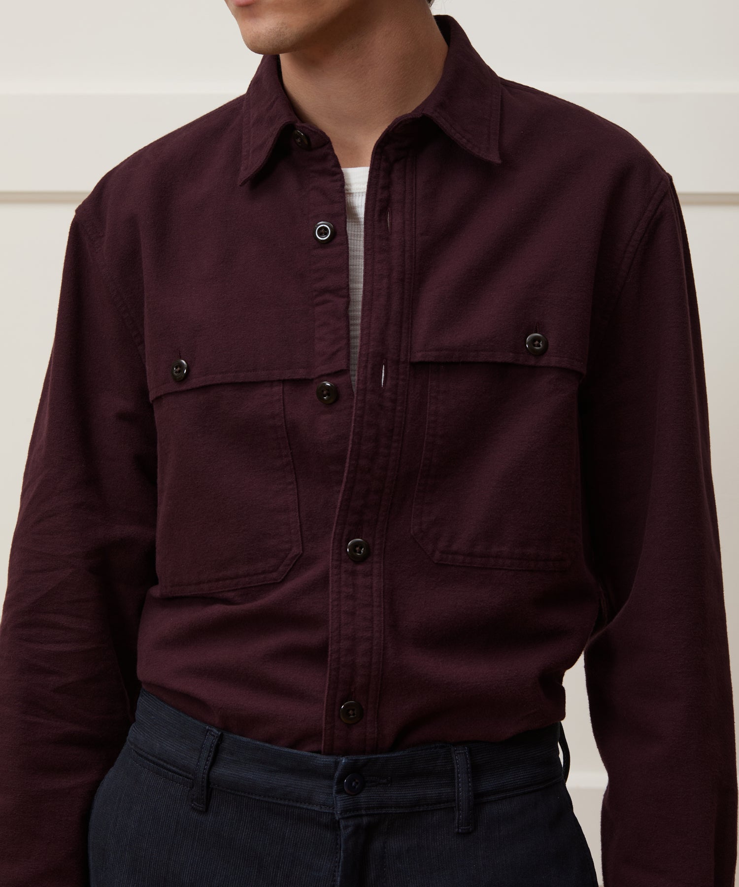 Chamois Cape Shirt - Image 3