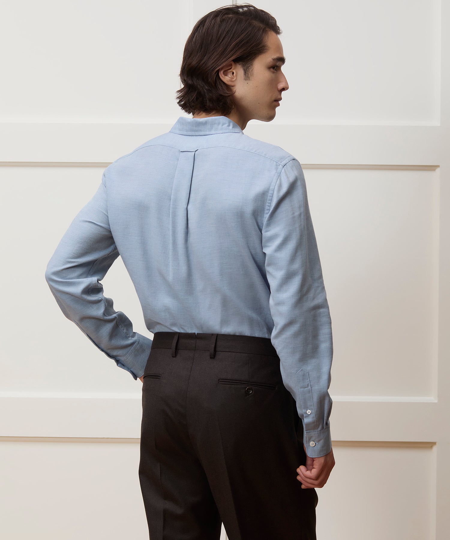 Portuguese Cotton-Cashmere Sport Shirt - Image 4