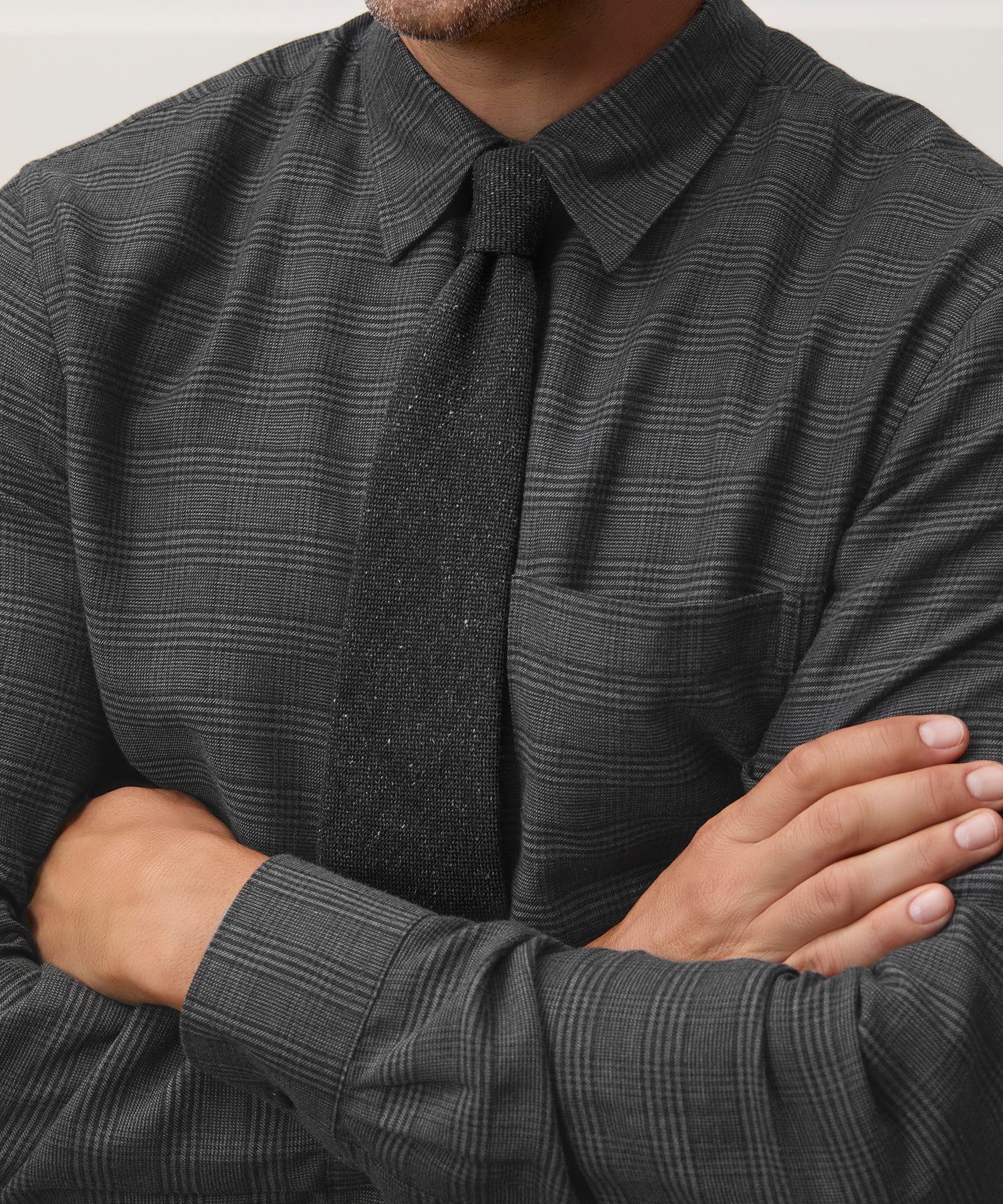 Italian Donegal Wool-Silk Tie - Image 2