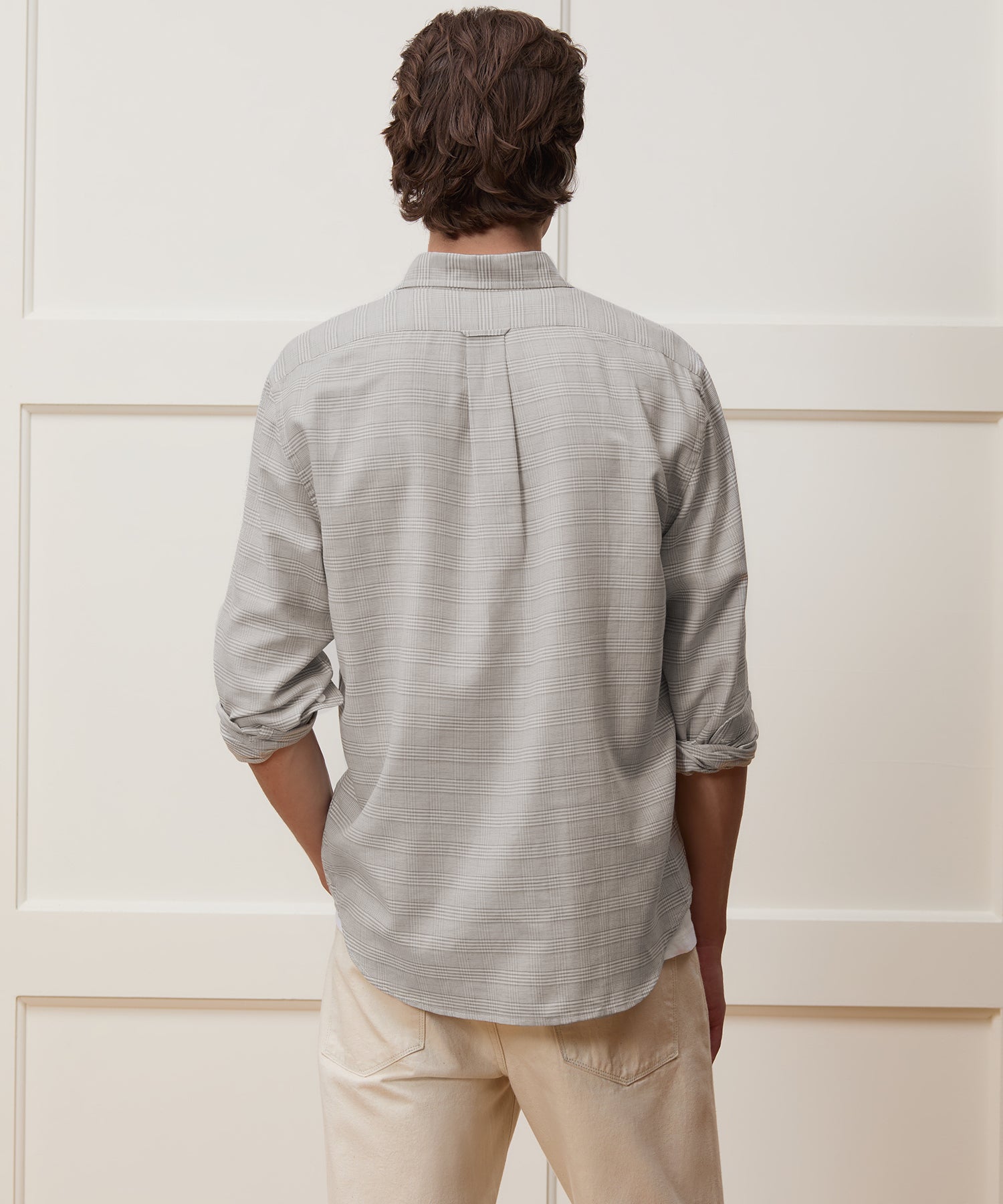 Portuguese Cotton-Cashmere Sport Shirt - Image 4