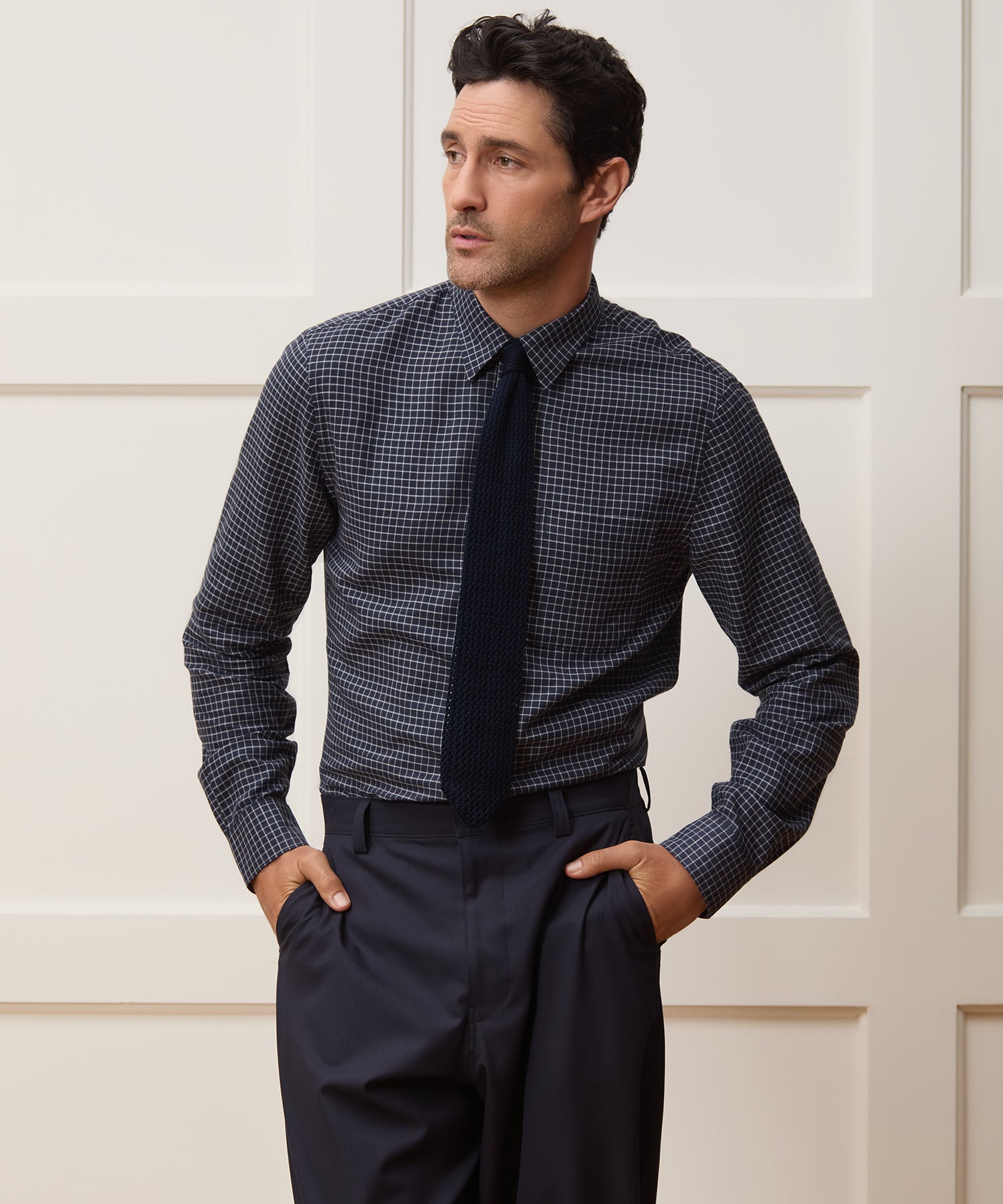 Portuguese Cotton-Cashmere Sport Shirt - Image 2