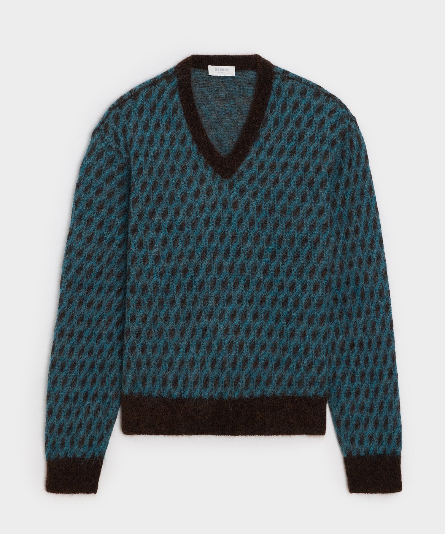 Italian Mohair V-Neck Sweater
