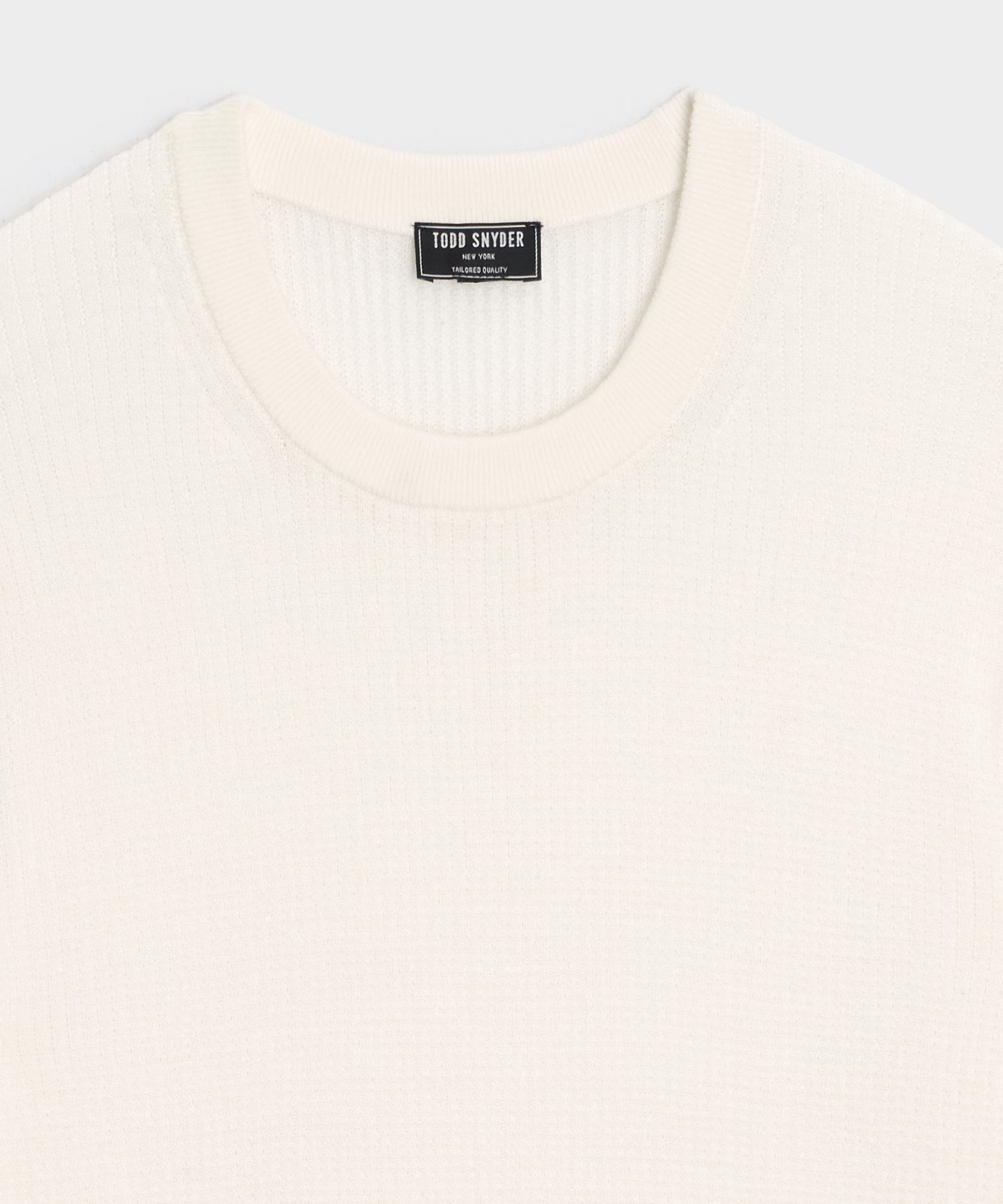 Merino Waffle Crewneck - Image 6