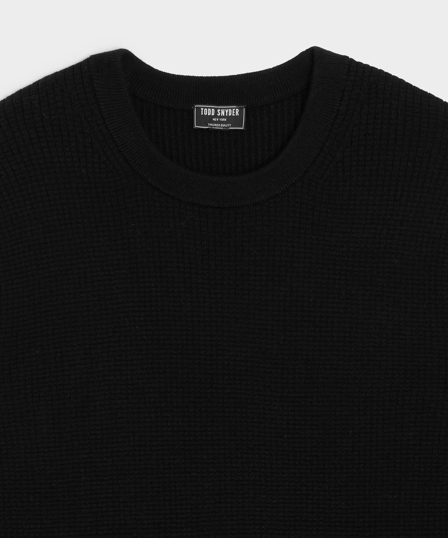 Merino Waffle Crewneck - Image 6