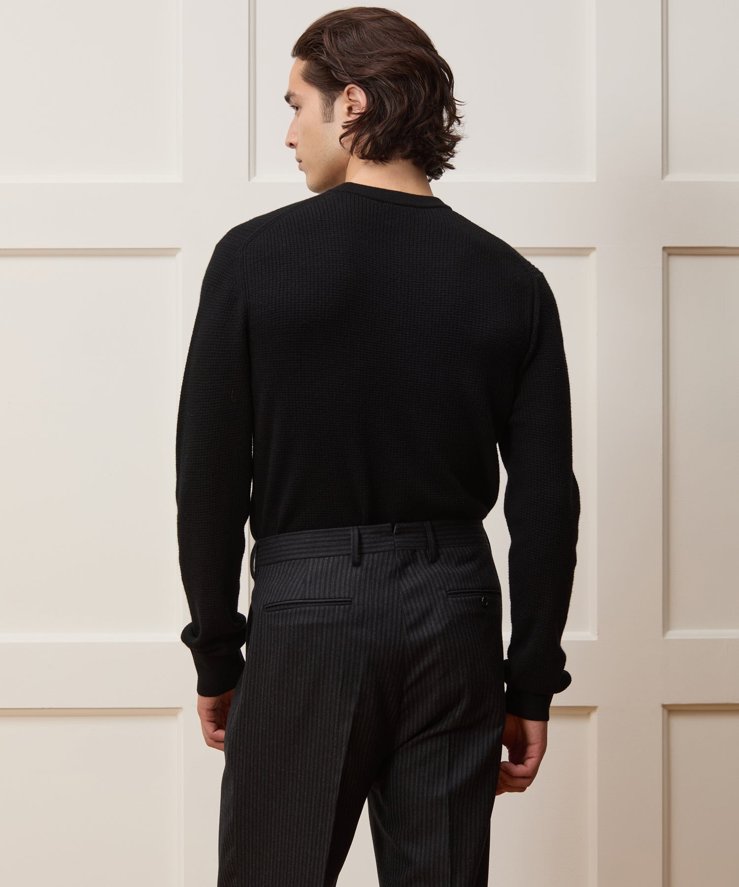 Merino Waffle Crewneck - Image 5