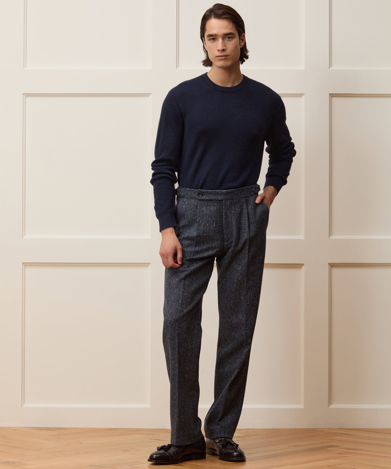 Merino Waffle Crewneck - Image 3