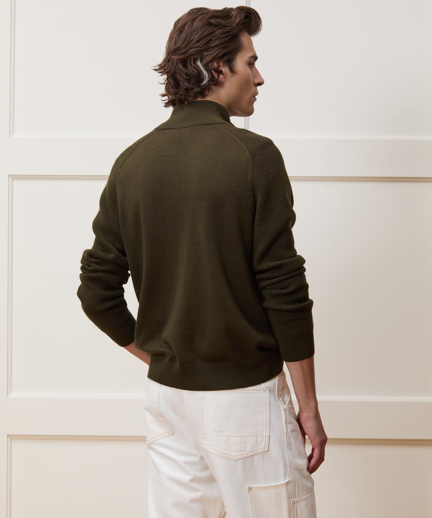 Merino Quarter-Zip Sweater - Image 5