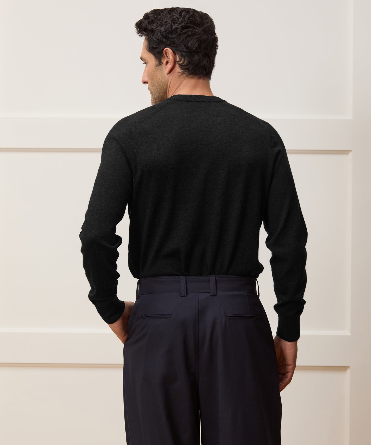 Merino V-Neck Sweater - Image 5