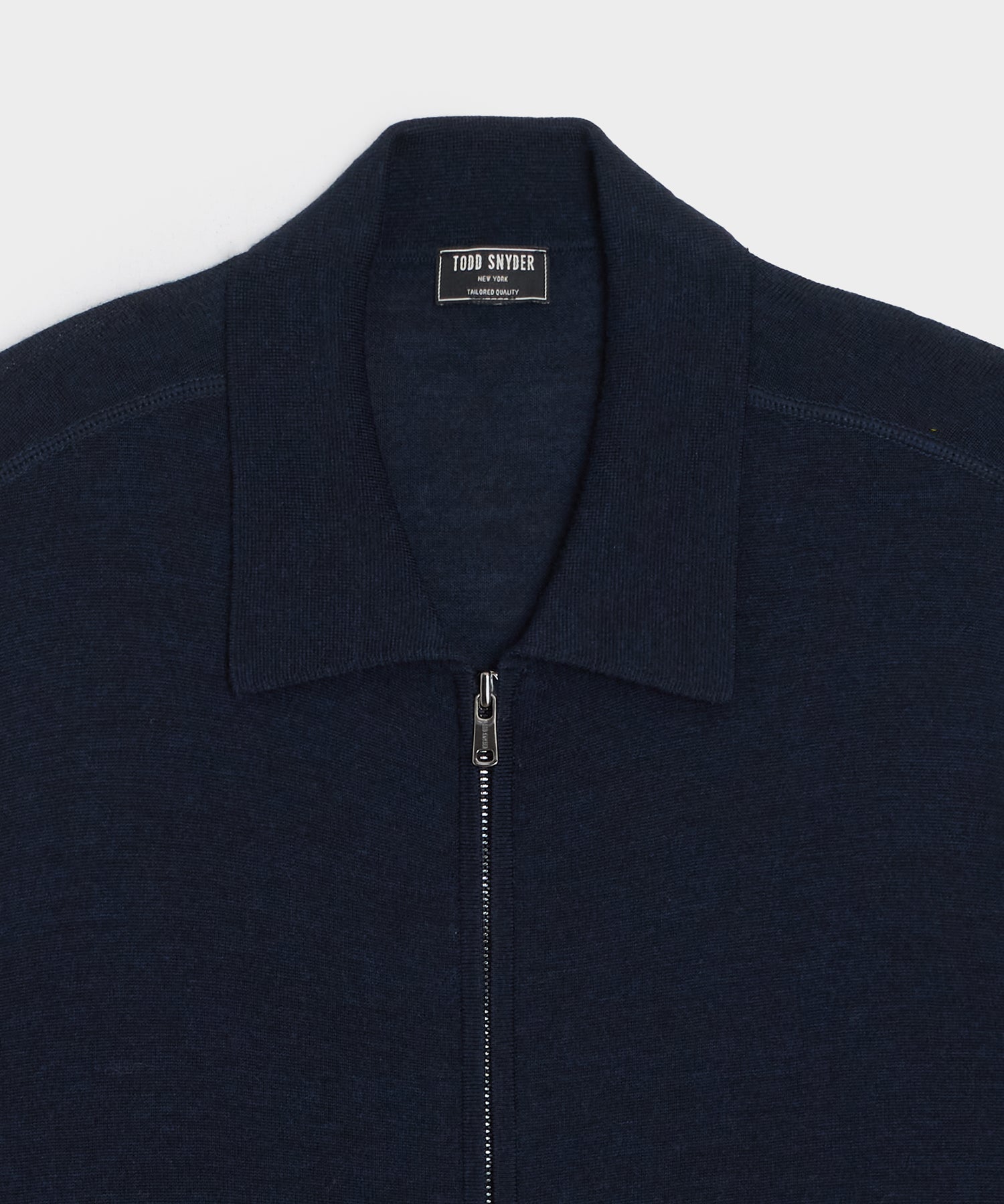 Merino Full-Zip Sweater Polo - Image 6