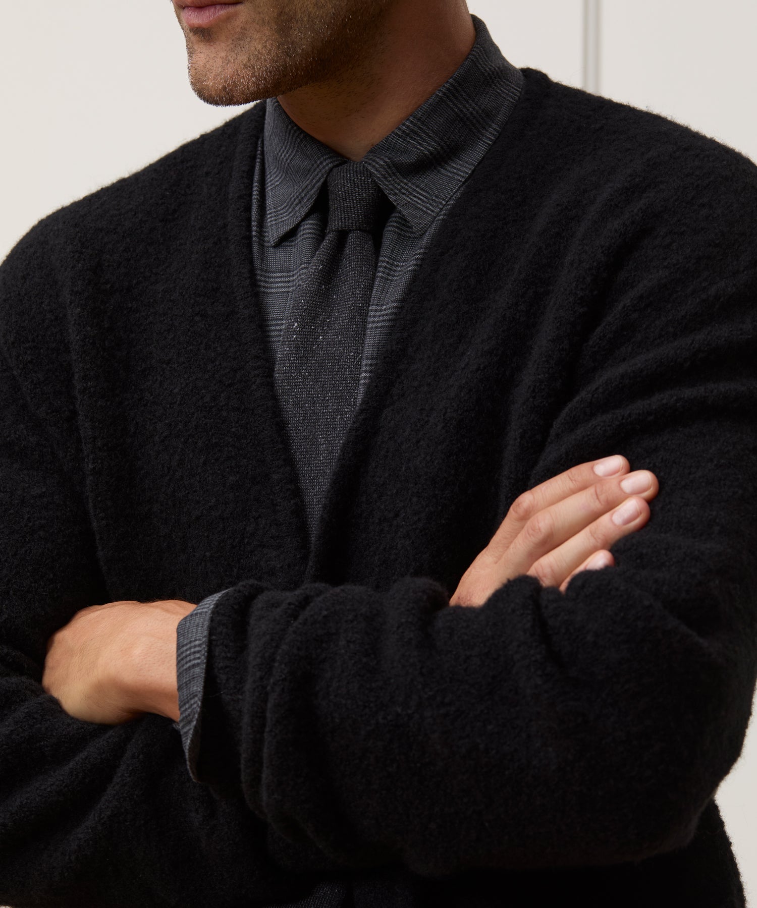 Relaxed Boucle Cardigan - Image 4