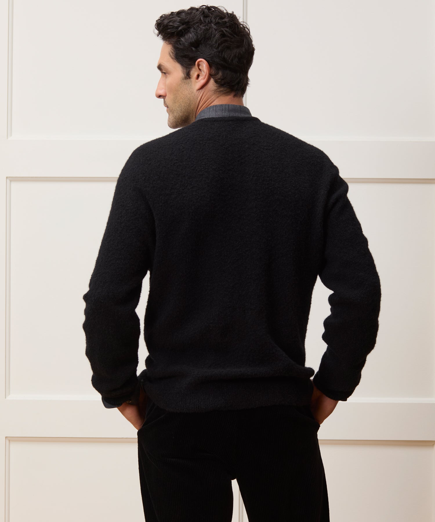 Relaxed Boucle Cardigan - Image 5