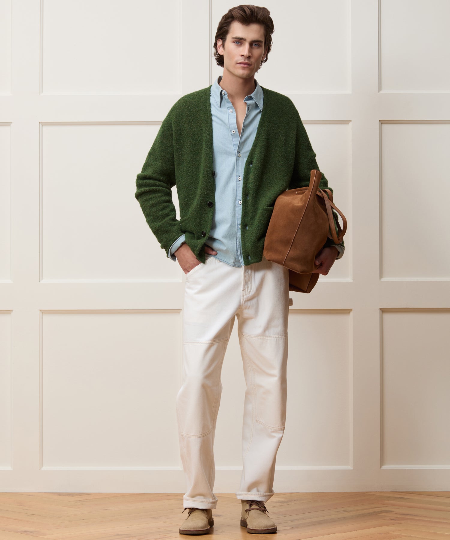 Relaxed Boucle Cardigan - Image 3