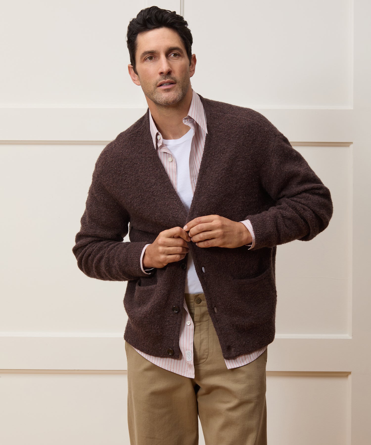 Relaxed Boucle Cardigan - Image 2