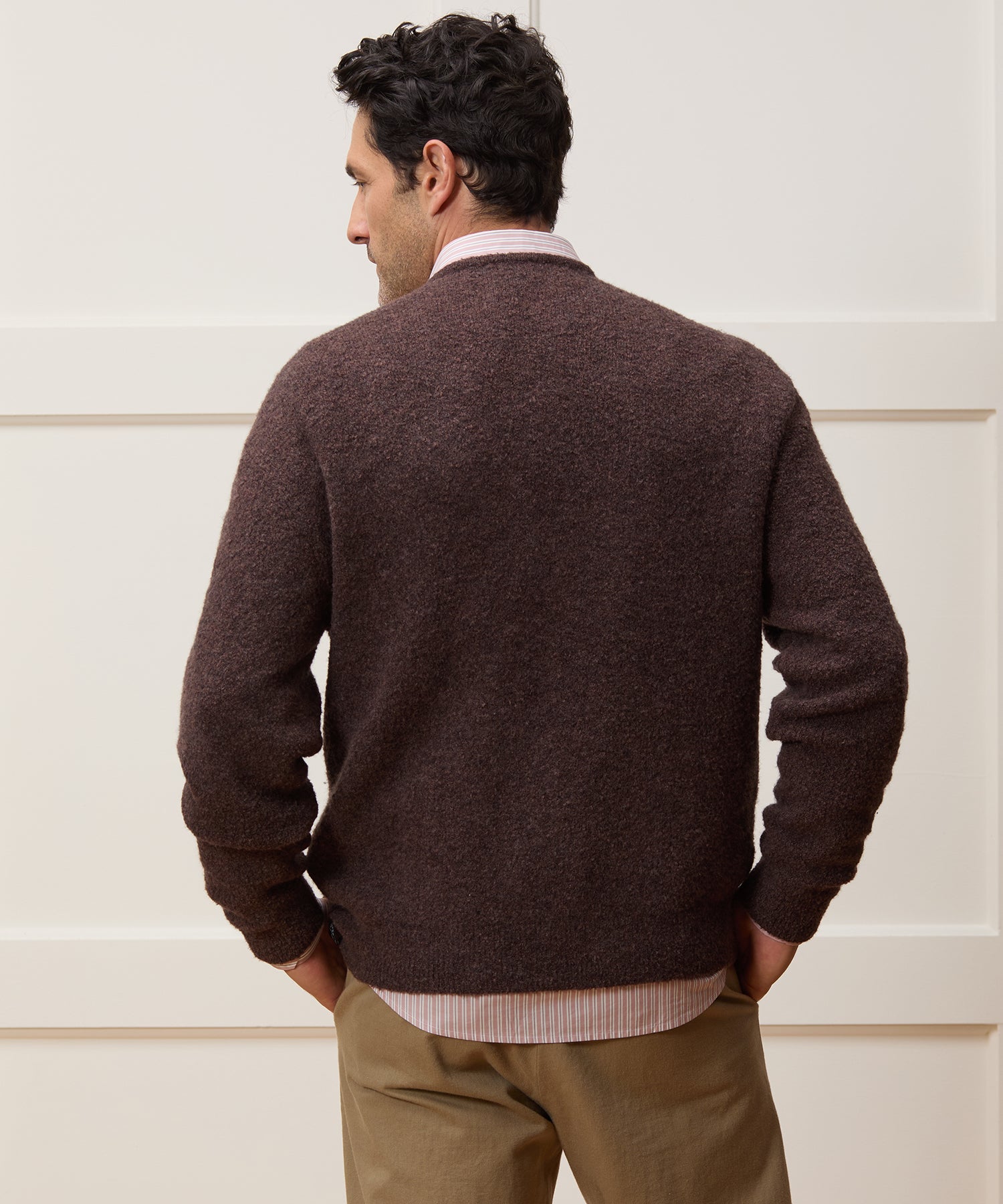 Relaxed Boucle Cardigan - Image 5