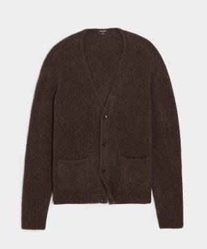 Relaxed Boucle Cardigan
