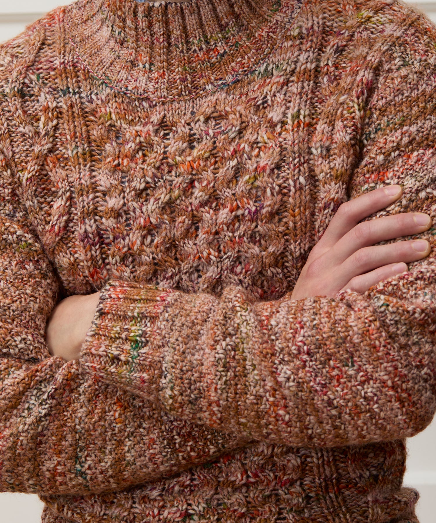 Slub Cableknit Turtleneck - Image 4
