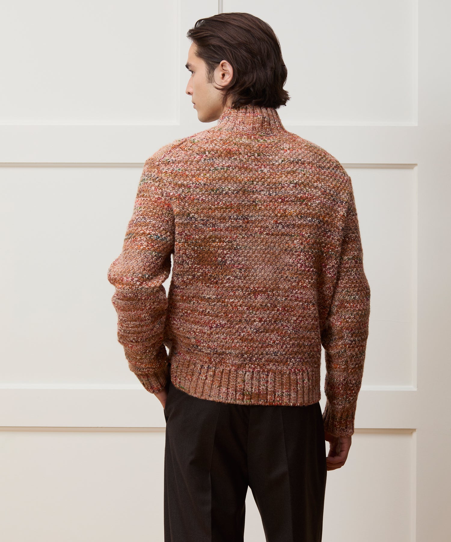 Slub Cableknit Turtleneck - Image 5