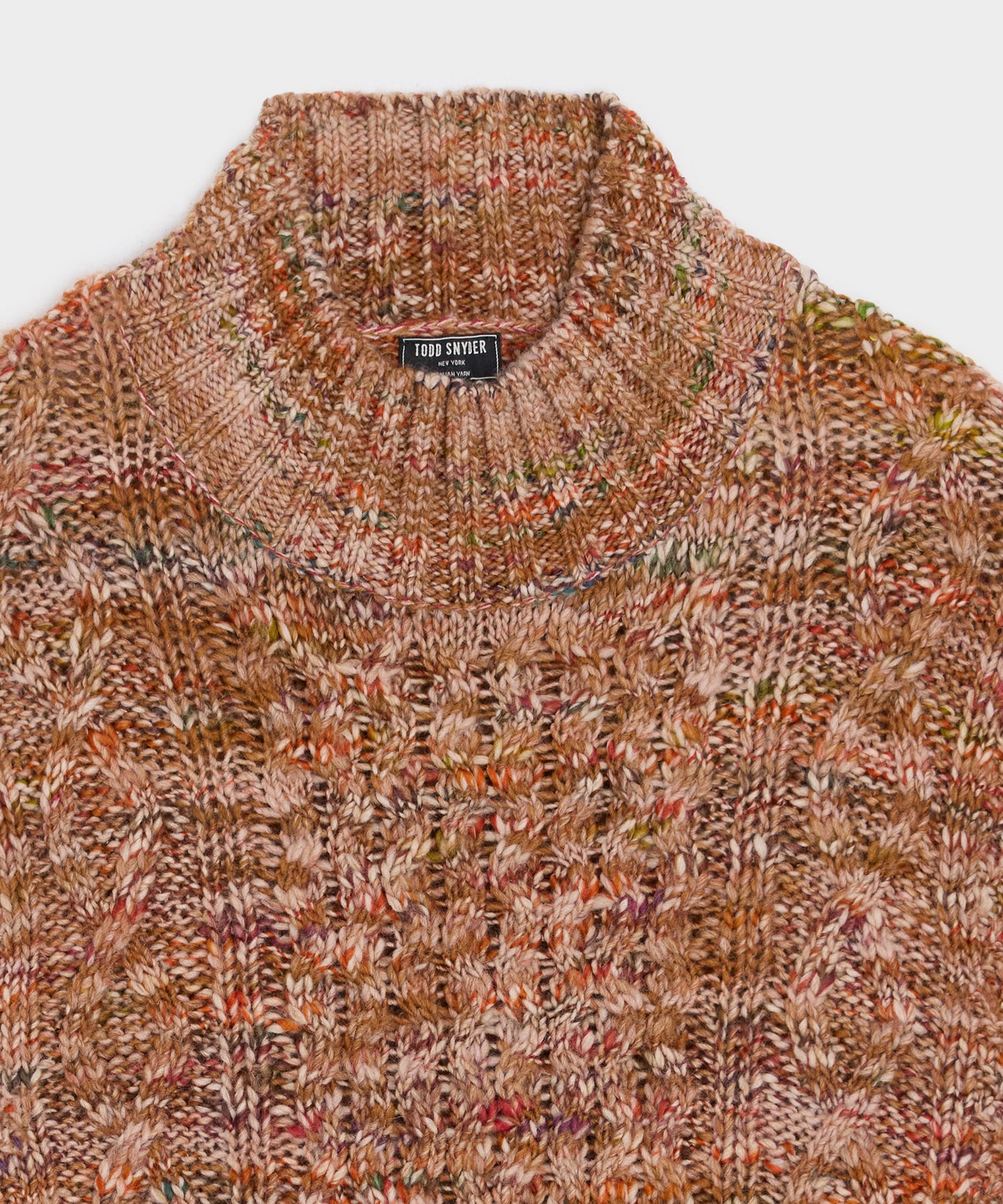 Slub Cableknit Turtleneck - Image 6