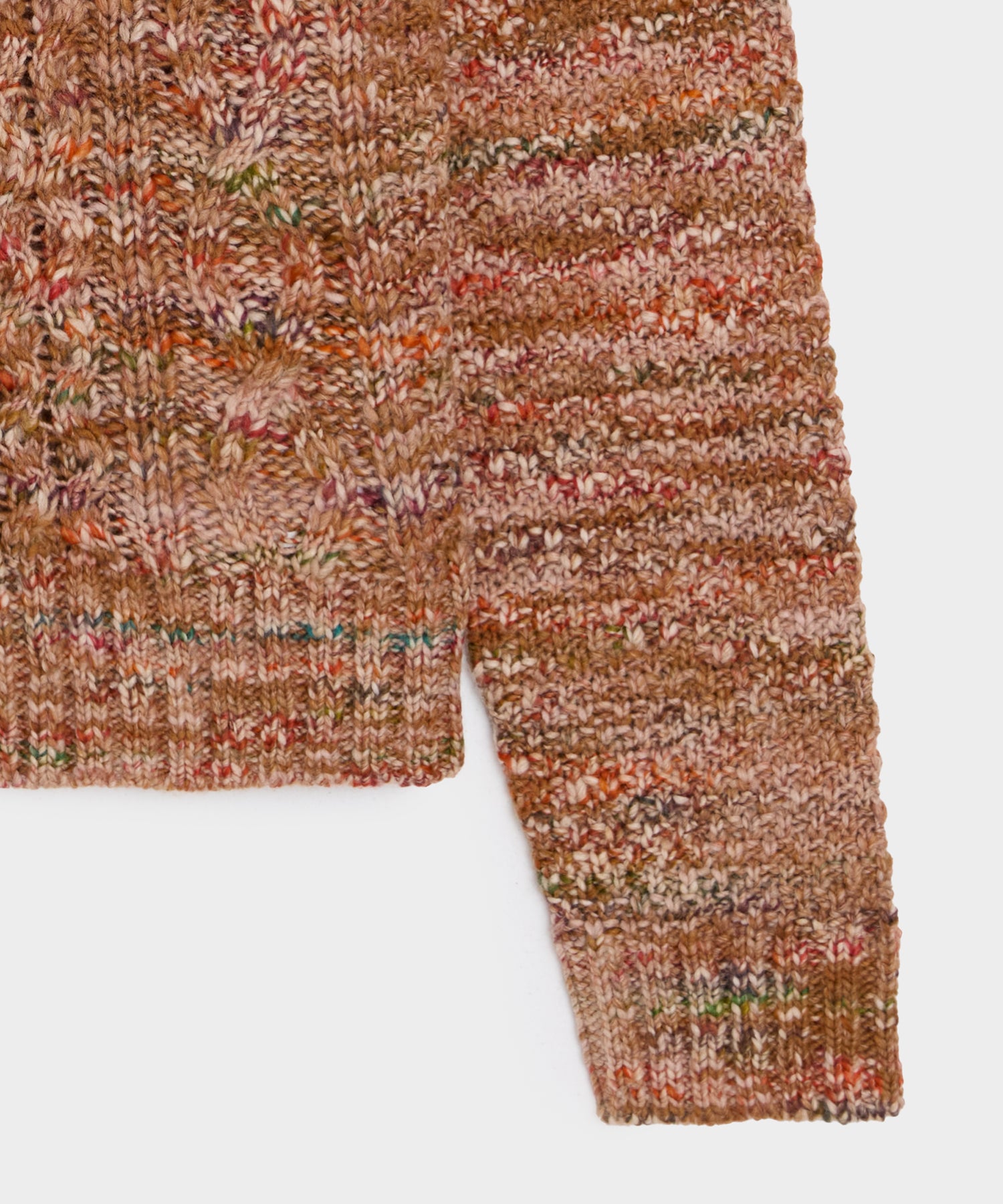 Slub Cableknit Turtleneck - Image 7