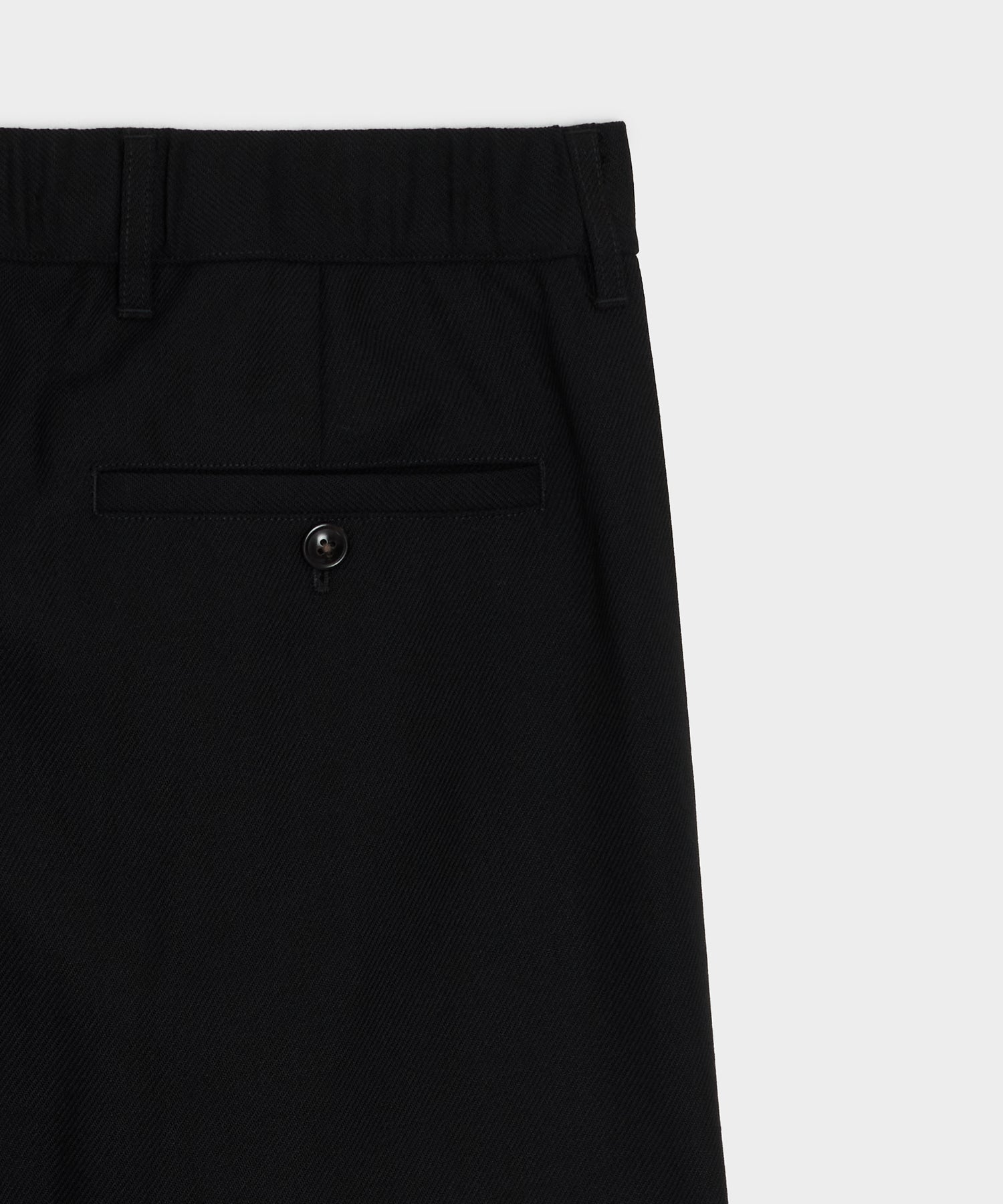 Relaxed Italian Wool Crepe Trouser - Image 7