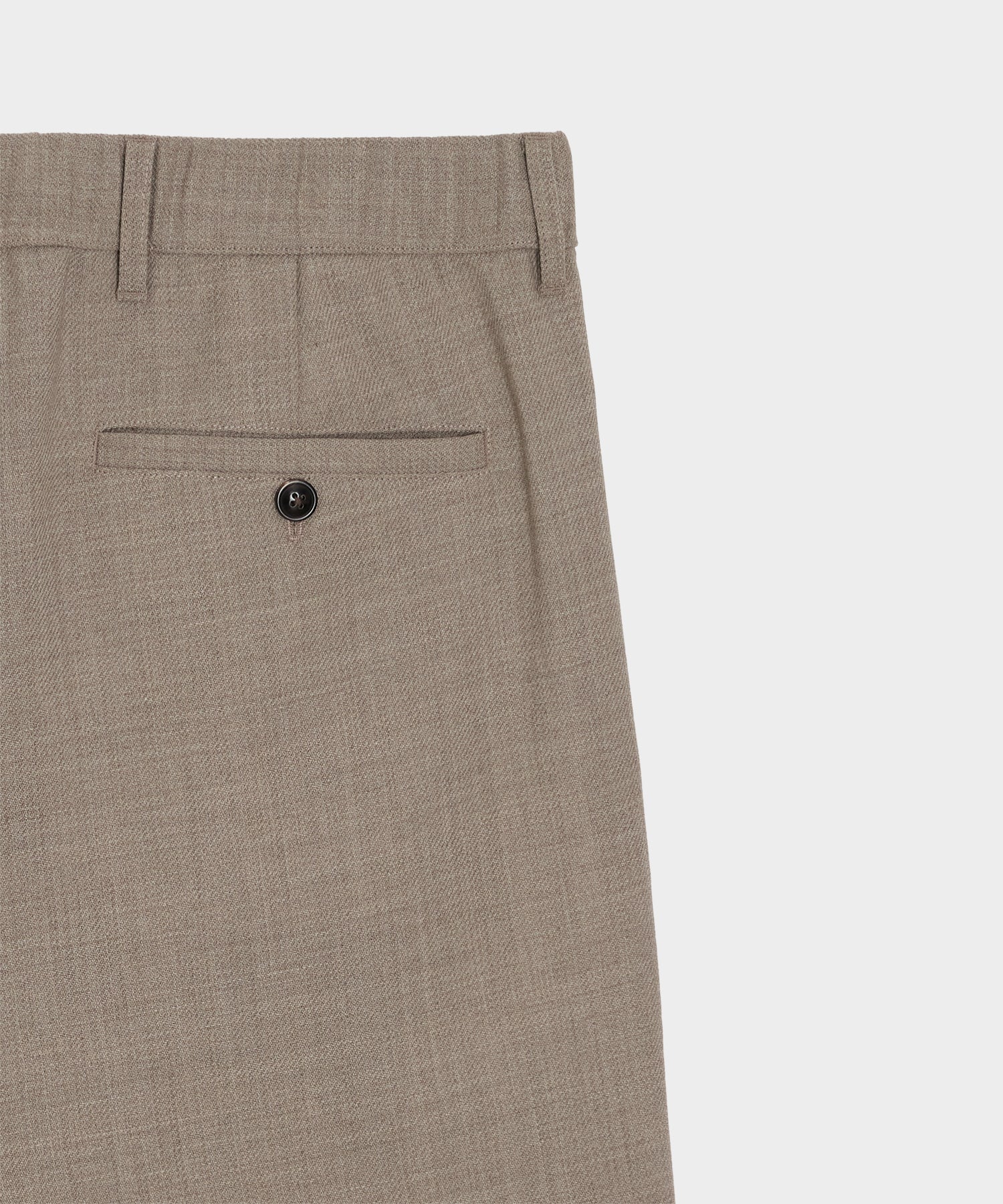 Relaxed Italian Wool Crepe Trouser - Image 8