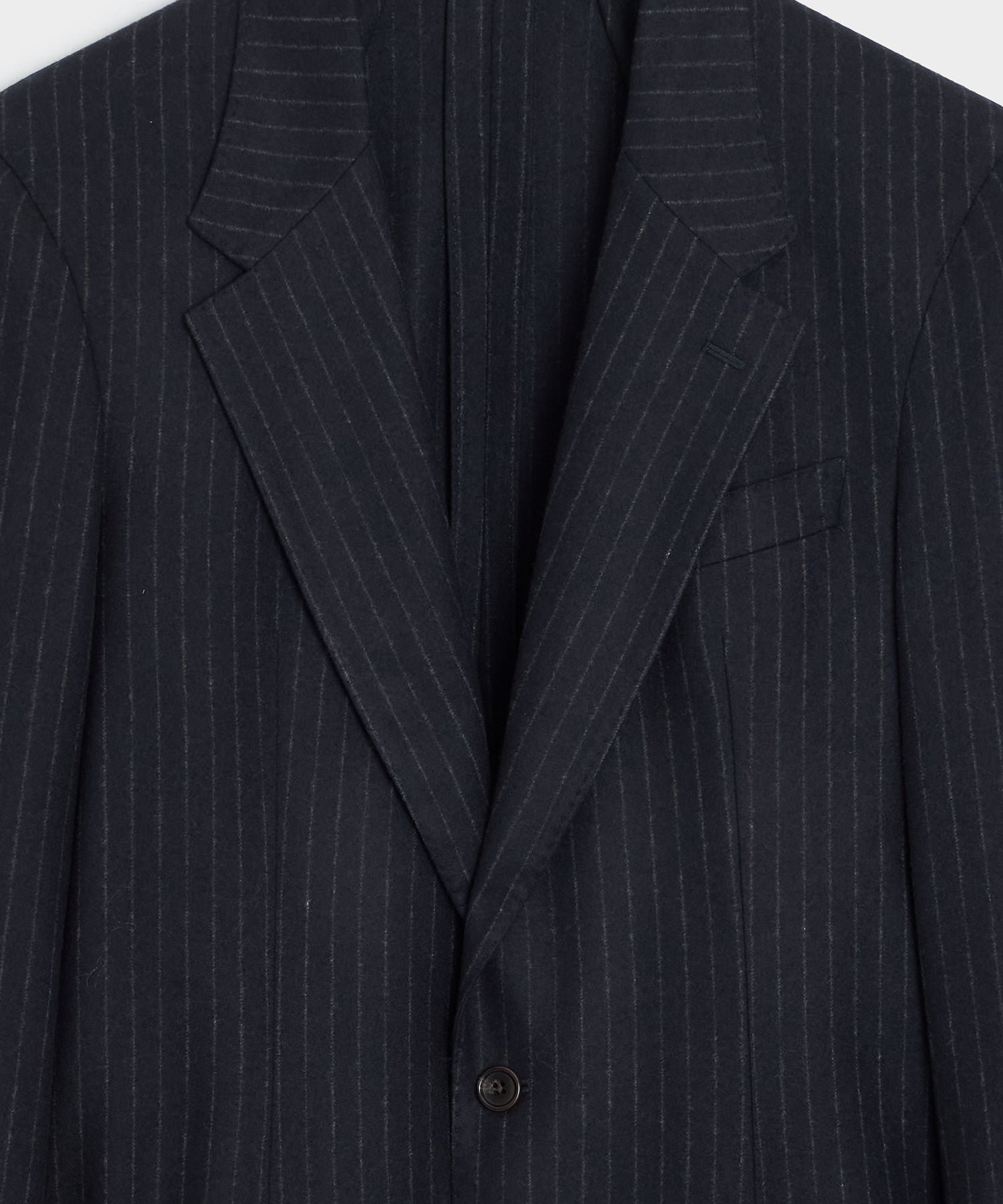 Italian Flannel Pinstripe Wythe Sport Coat - Image 7
