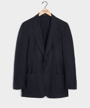 Italian Flannel Pinstripe Wythe Sport Coat
