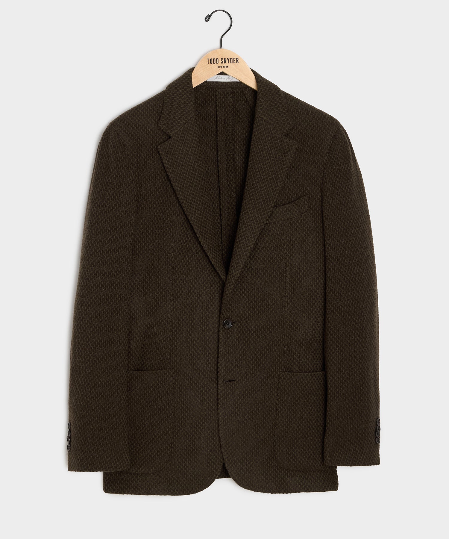 Italian Wool Birdseye Sport Coat
