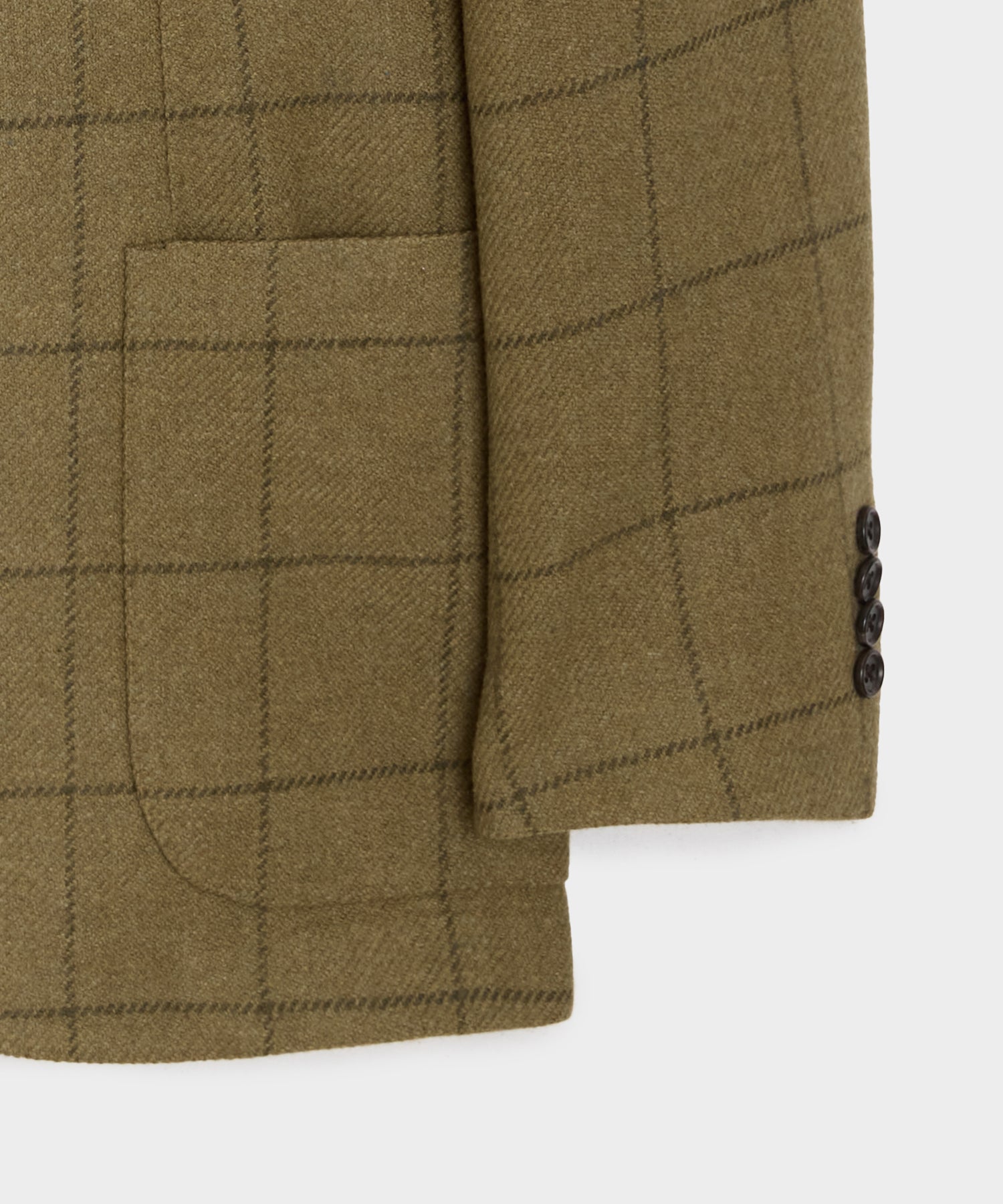 Italian Wool Windowpane Sport Coat - Image 7