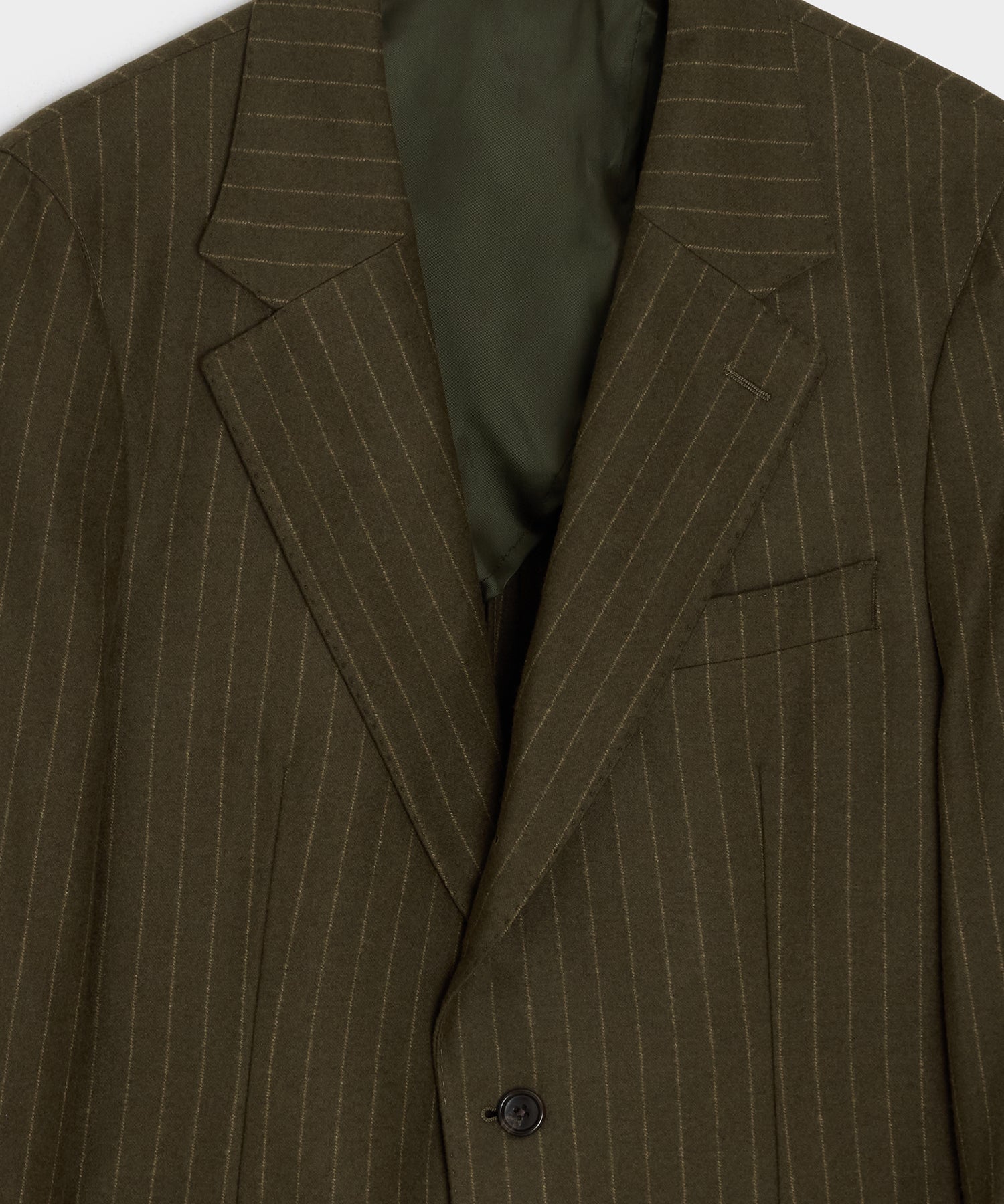Italian Flannel Pinstripe Madison Suit - Image 9